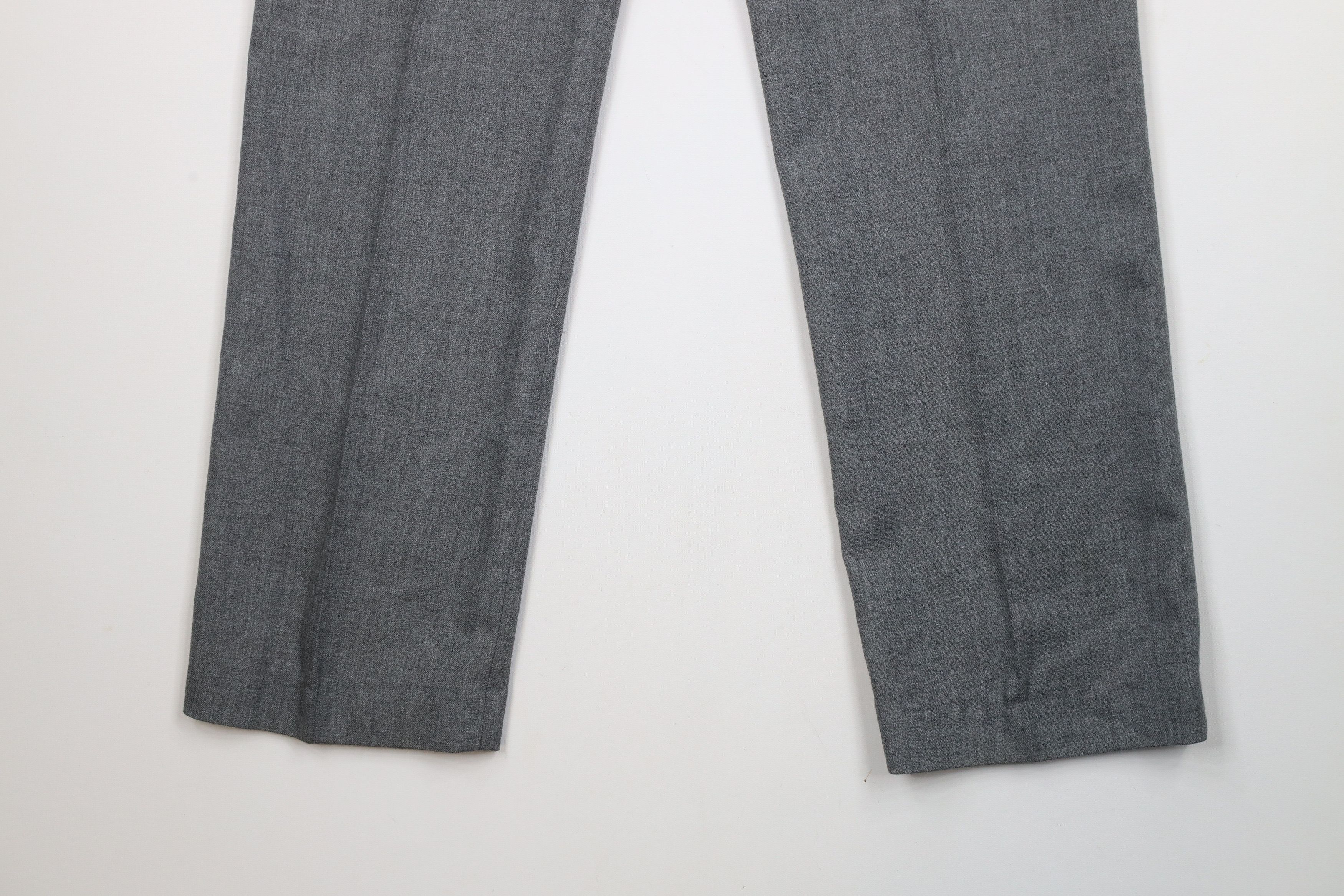 Vintage Vintage 70s Streetwear Chambray Flared Chino Pants Gray USA Size US 32 / EU 48 - 12 Thumbnail