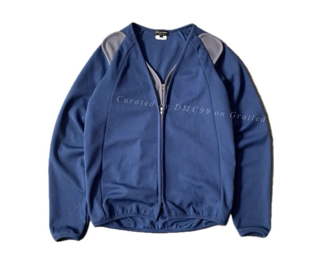 Comme des Garcons Vintage CDG A/W2010 Double Layered Zip Jacket Size US M / EU 48-50 / 2 - 1 Thumbnail