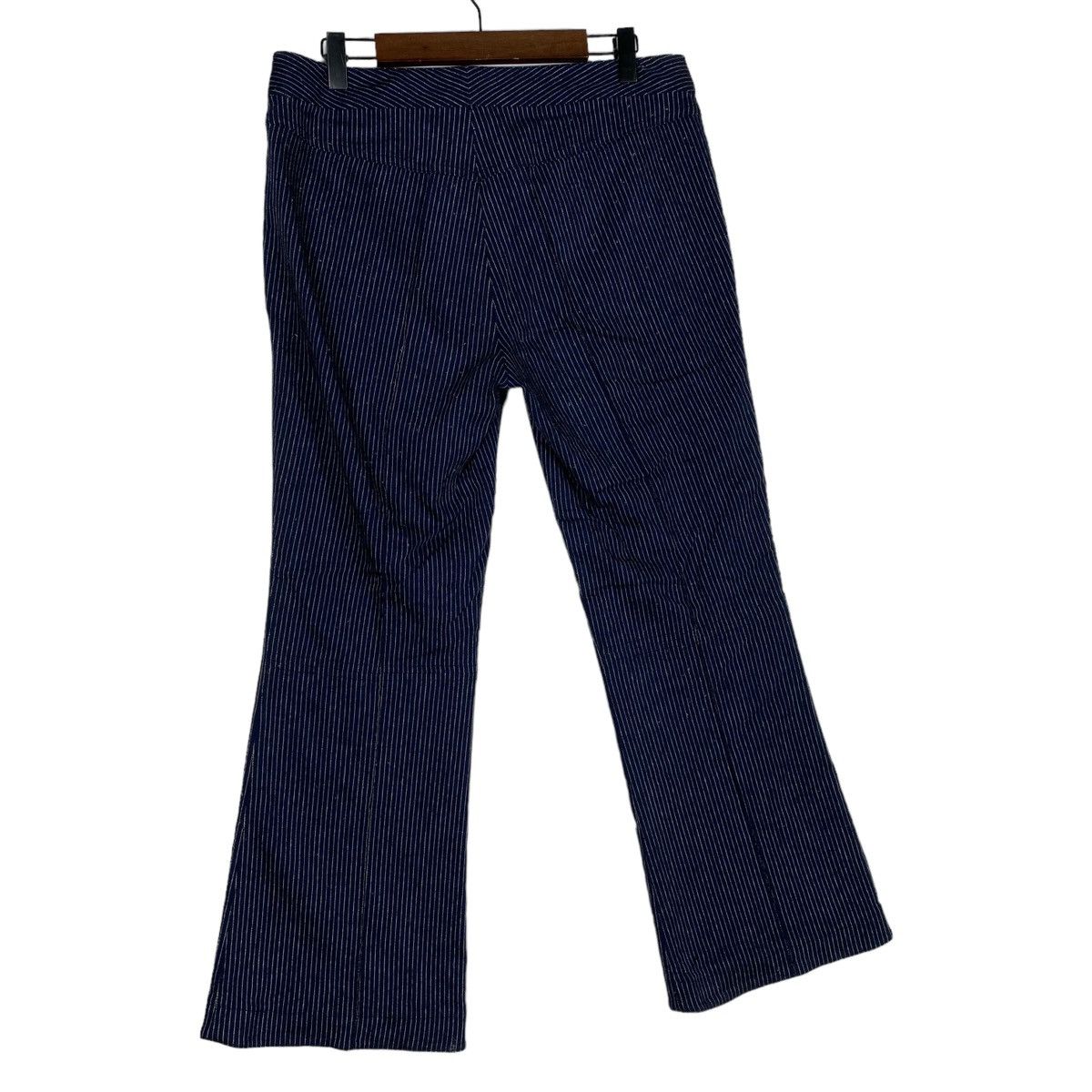 John Galliano Vintage John Galliano Floral Embroidered Pinstripe Trousers Size 32" / US 10 / IT 46 - 5 Thumbnail