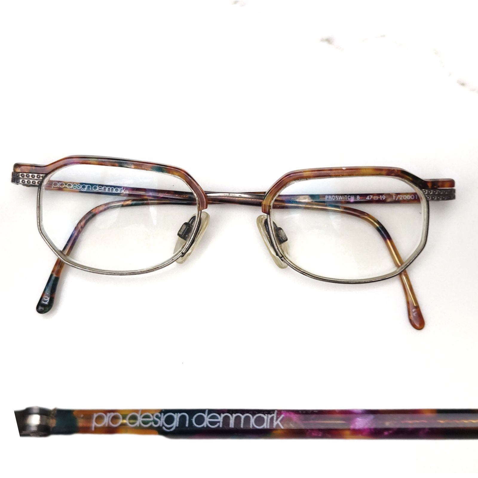 Other Vintage Pro-Design Denmark Glasses Frames Funky Pink Orange Size ONE SIZE - 1 Thumbnail