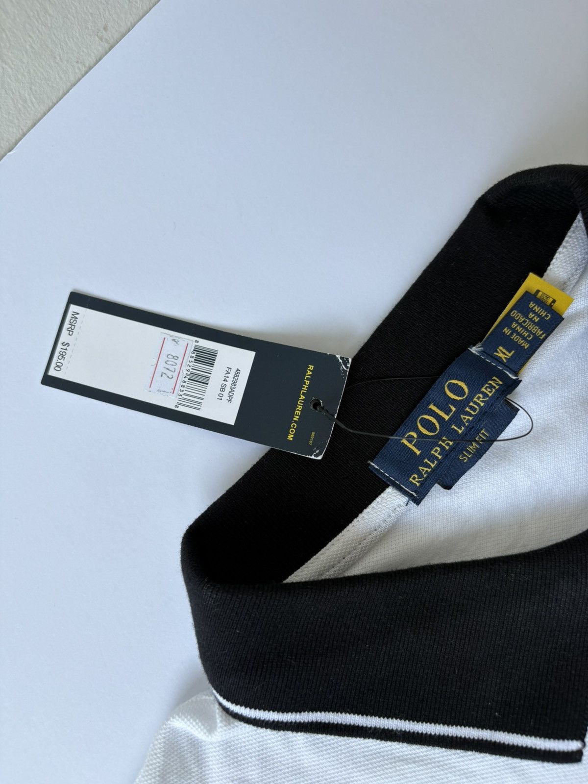 Polo Ralph Lauren White Miami Polo Ralph Lauren Shirt L Size US L / EU 52-54 / 3 - 3 Thumbnail