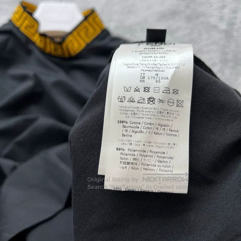 Versace Versace Co-branded back pattern short sleeves Size US M / EU 48-50 / 2 - 3 Thumbnail