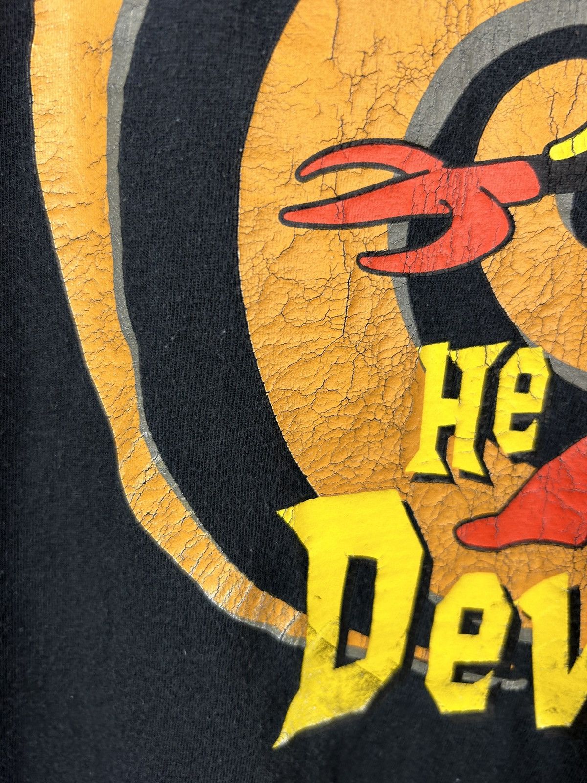 Vintage Vintage The Simpsons Bart The Devil Movie T shirt Size US L / EU 52-54 / 3 - 8 Thumbnail
