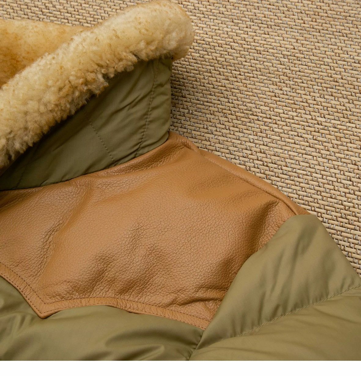 Cape Heights Cape Heights Shearling Collar Down Jacket Size US M / EU 48-50 / 2 - 12 Thumbnail