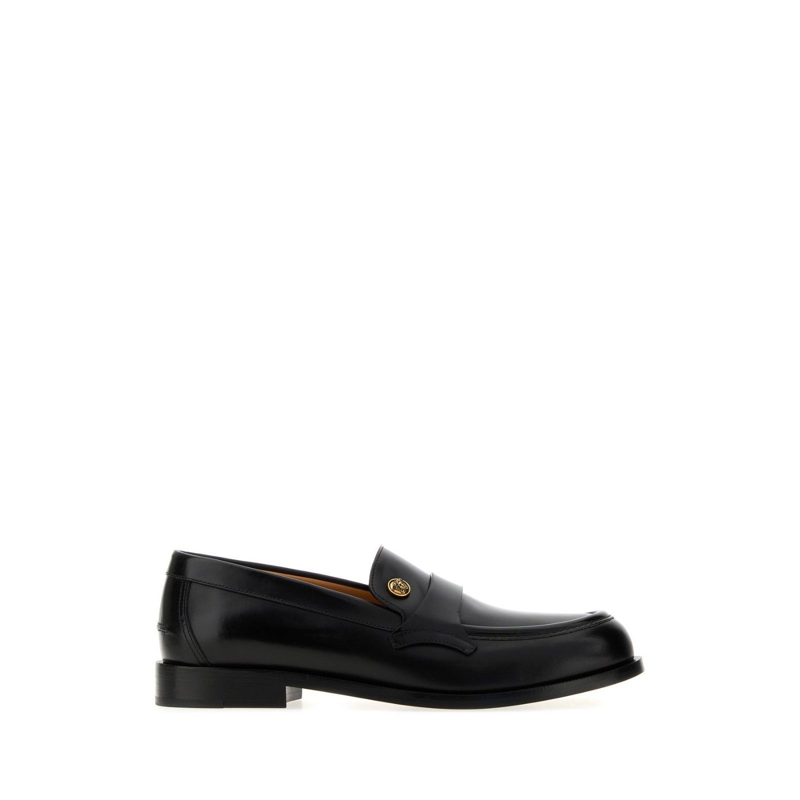 Versace VERSACE Black Leather Loafers New & Authentic (Men's size:US Size US 7 / EU 40 - 5 Thumbnail