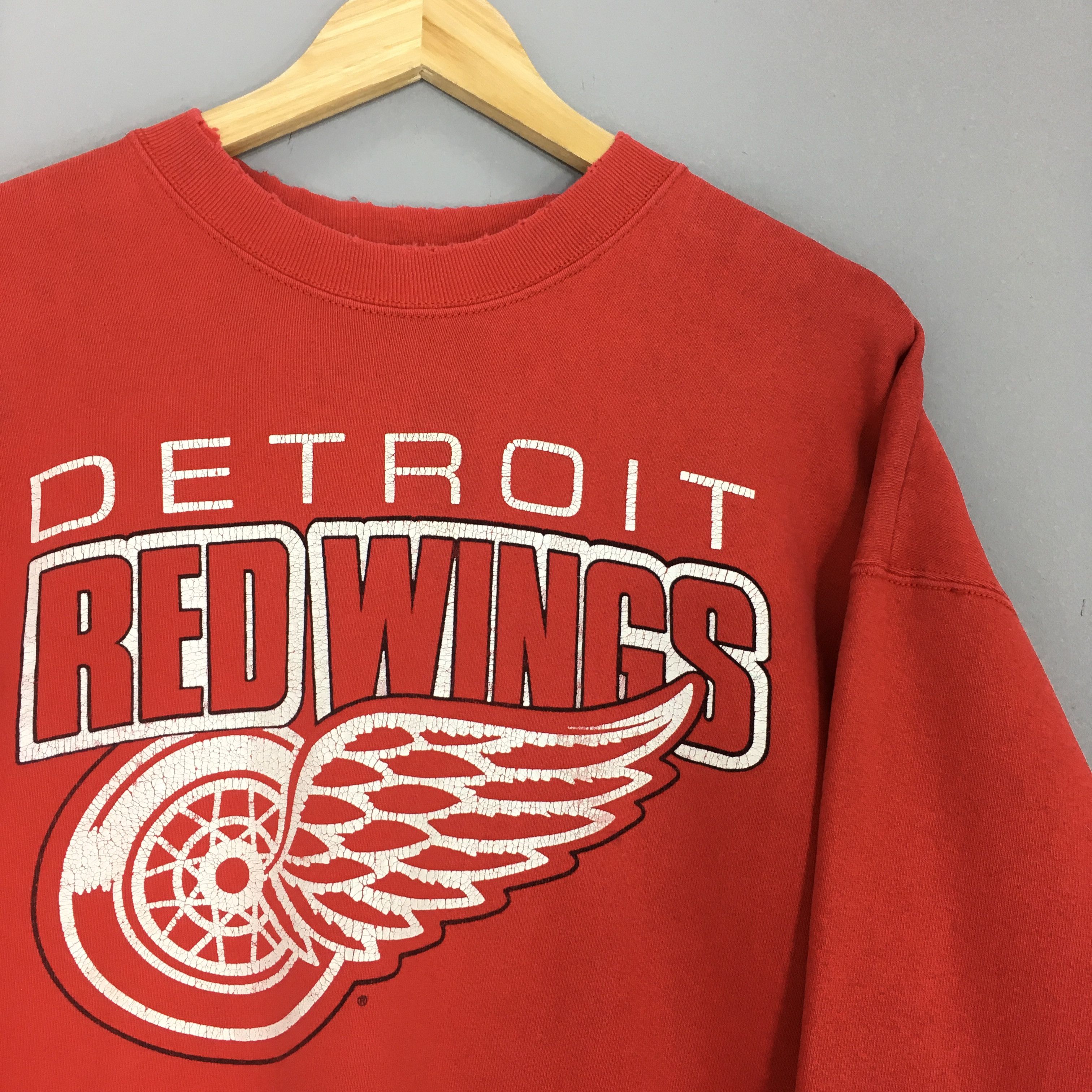 NHL Vintage Detroit Red Wings NHL Sweatshirt XLarge Size US XL / EU 56 / 4 - 2 Thumbnail