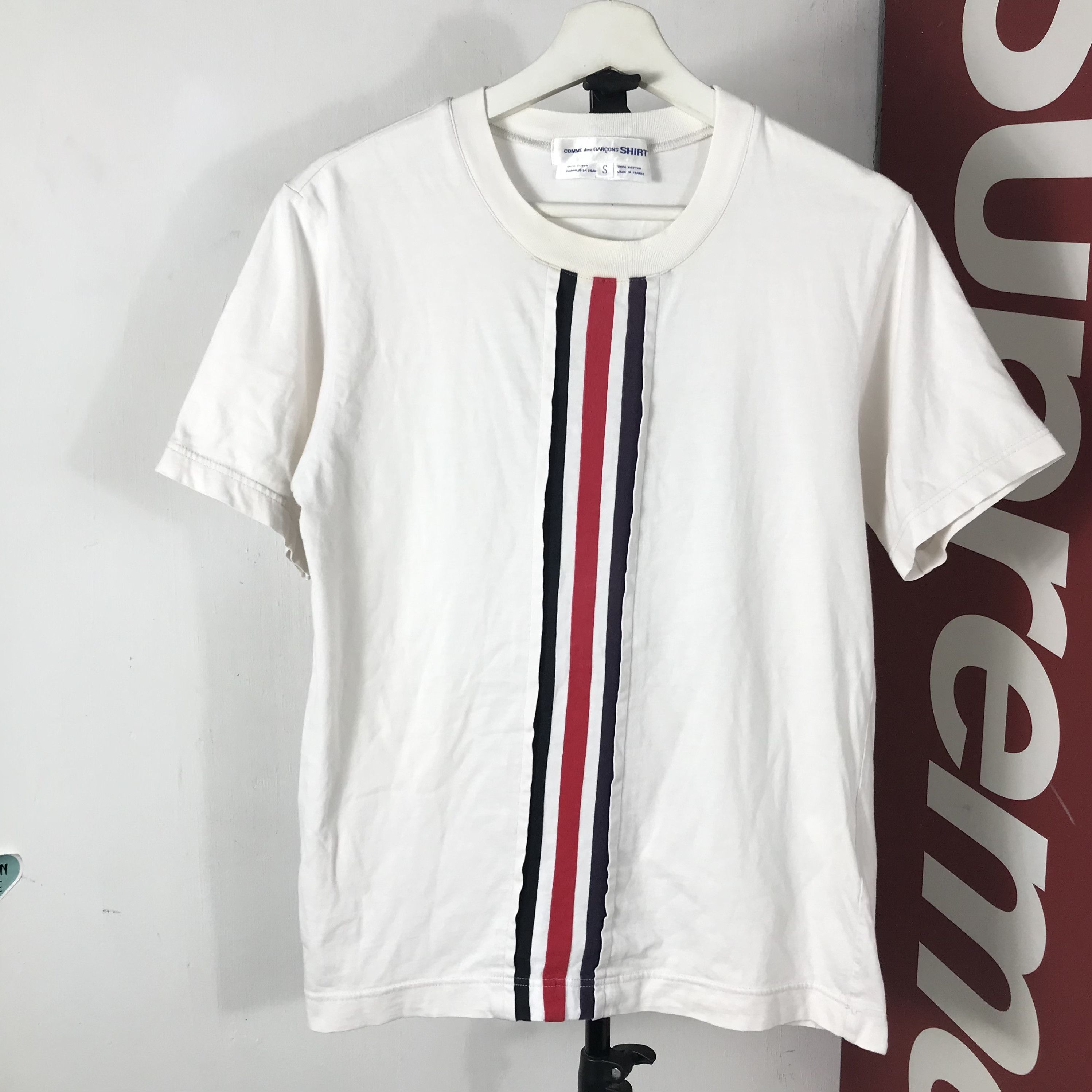 AD06 Vintage Comme des garcon double line archive shirt