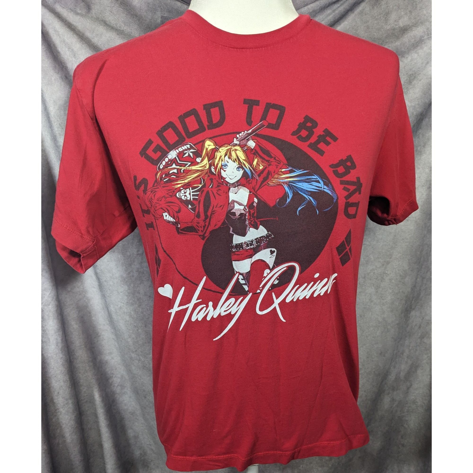 DC Comics DC Batman Anime Harley Quinn Good To Be Bad Shirt Size Small Size US S / EU 44-46 / 1 - 4 Thumbnail
