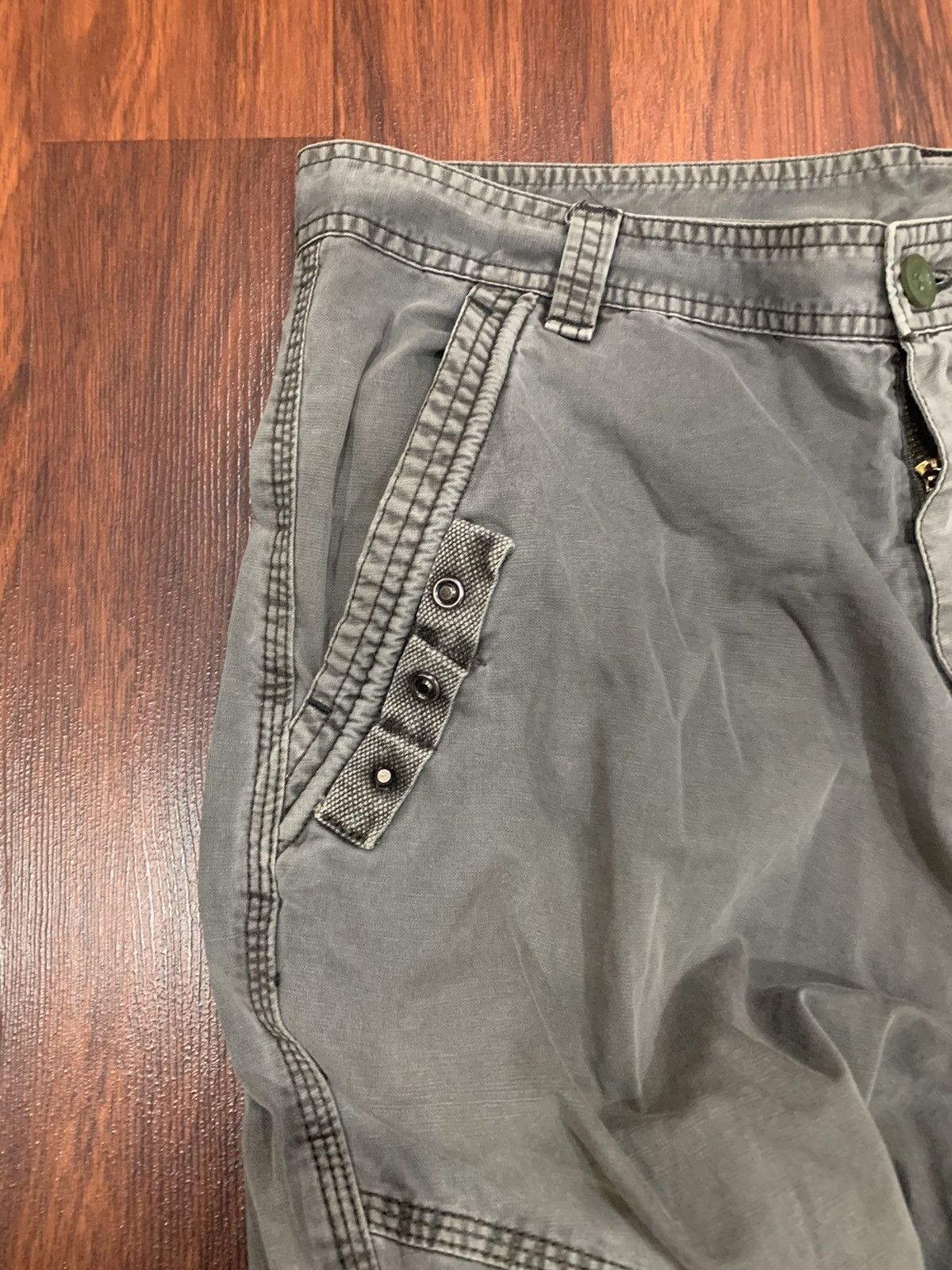 If Six Was Nine × Japanese Brand Grey Multipocket Cargo Pants Size US 32 / EU 48 - 8 Thumbnail