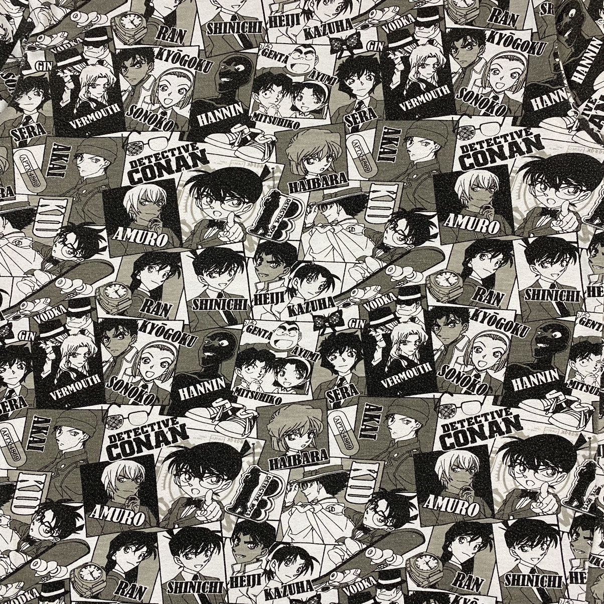 Anime × Japanese Brand DETECTIVE CONAN ANIME MOVIE FULL PRINT GRAPHIC TEE Size US L / EU 52-54 / 3 - 4 Thumbnail