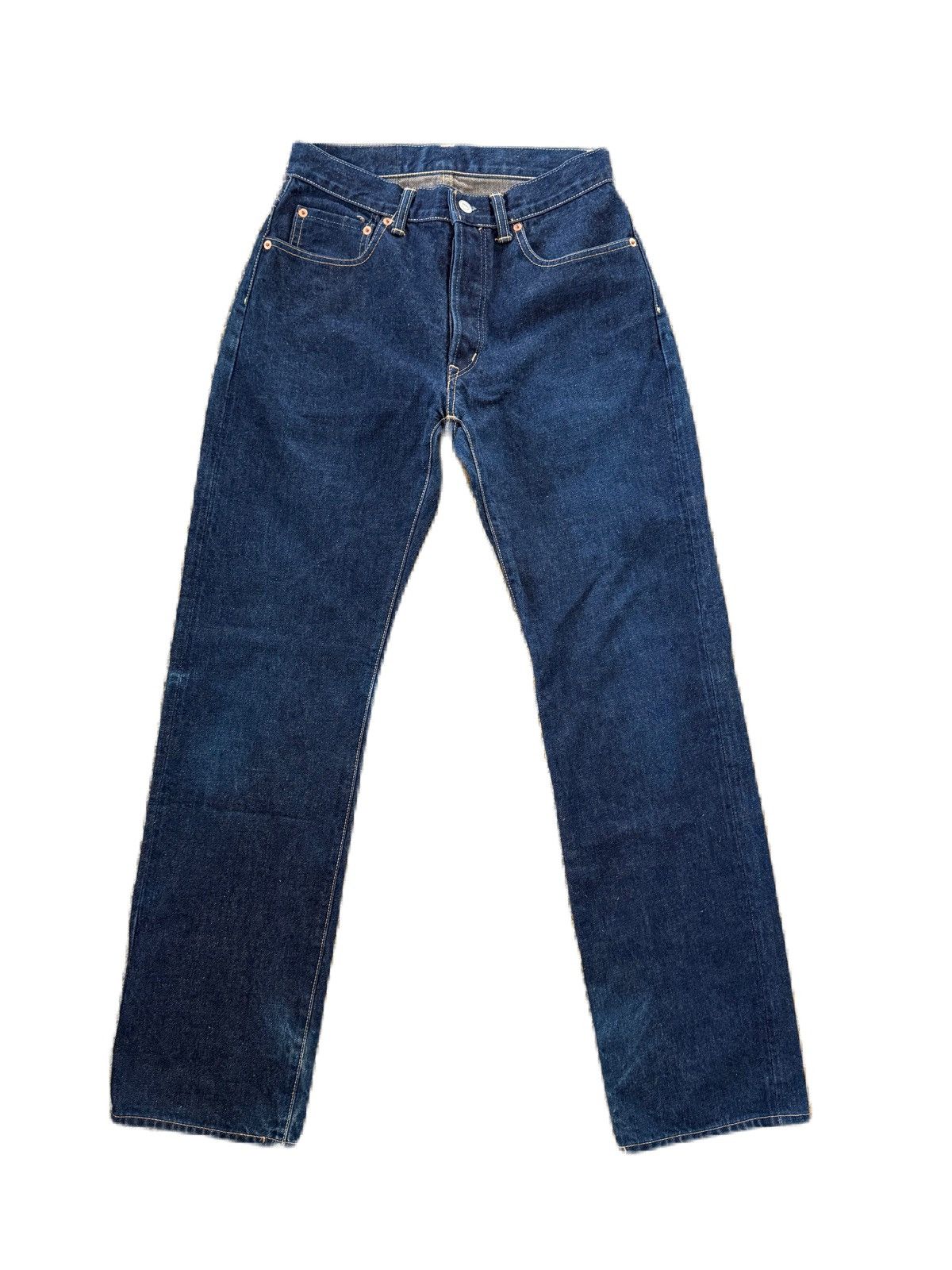 Blue Blue Japan INDIGO BLUE-BLUE JAPAN SELVEDGE DENIM MADE IN JAPAN + TEE Size US 30 / EU 46 - 1 Thumbnail