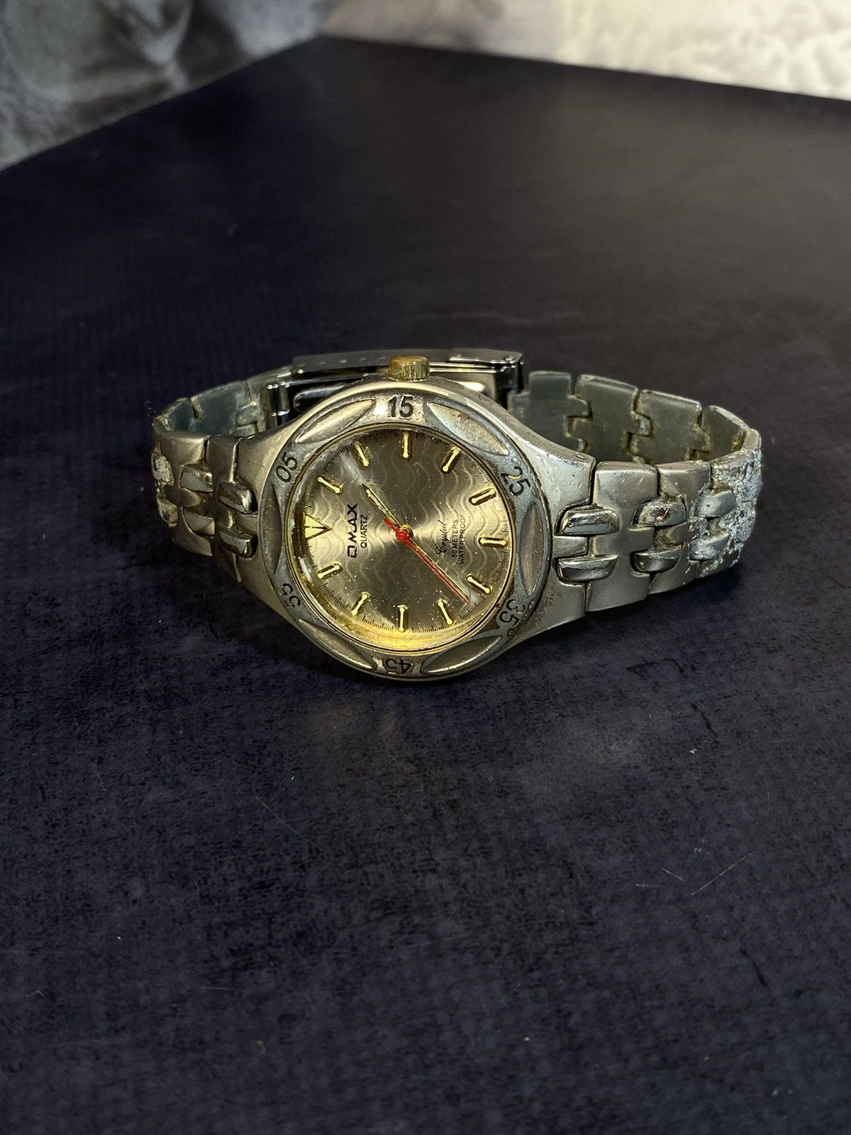 Japanese Brand Vintage Omax Japan Waterproof Watch, Japanese Brand Size ONE SIZE - 2 Thumbnail