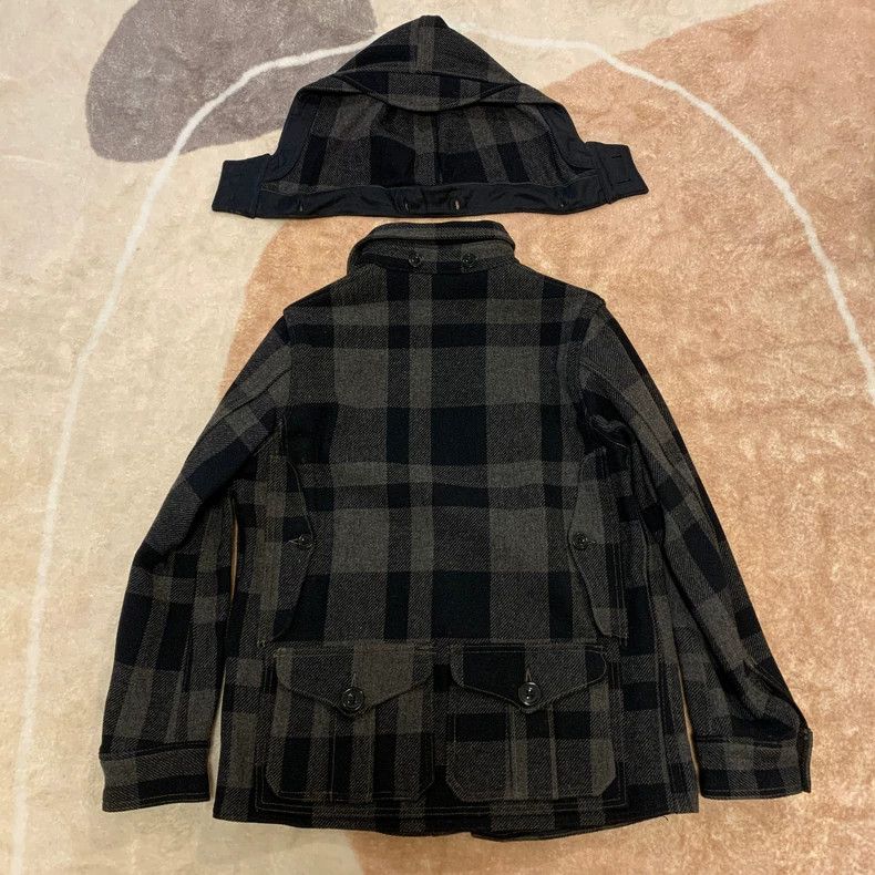 Freewheelers Freewheelers size 36 Woollen hooded hunting jacket Size US S / EU 44-46 / 1 - 7 Thumbnail