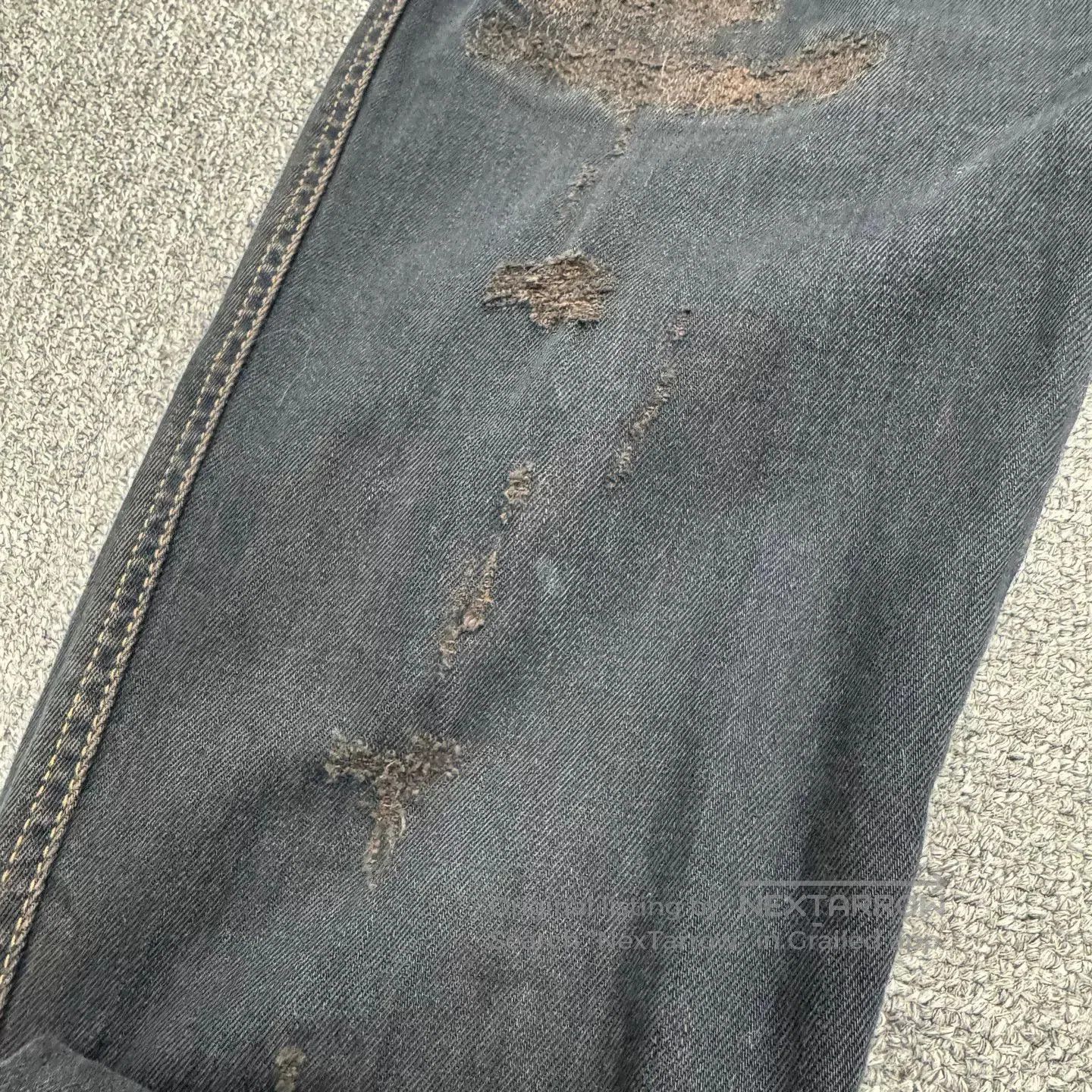 Dolce & Gabbana DG Patched Distressed Jeans. Size US 38 / EU 54 - 2 Thumbnail