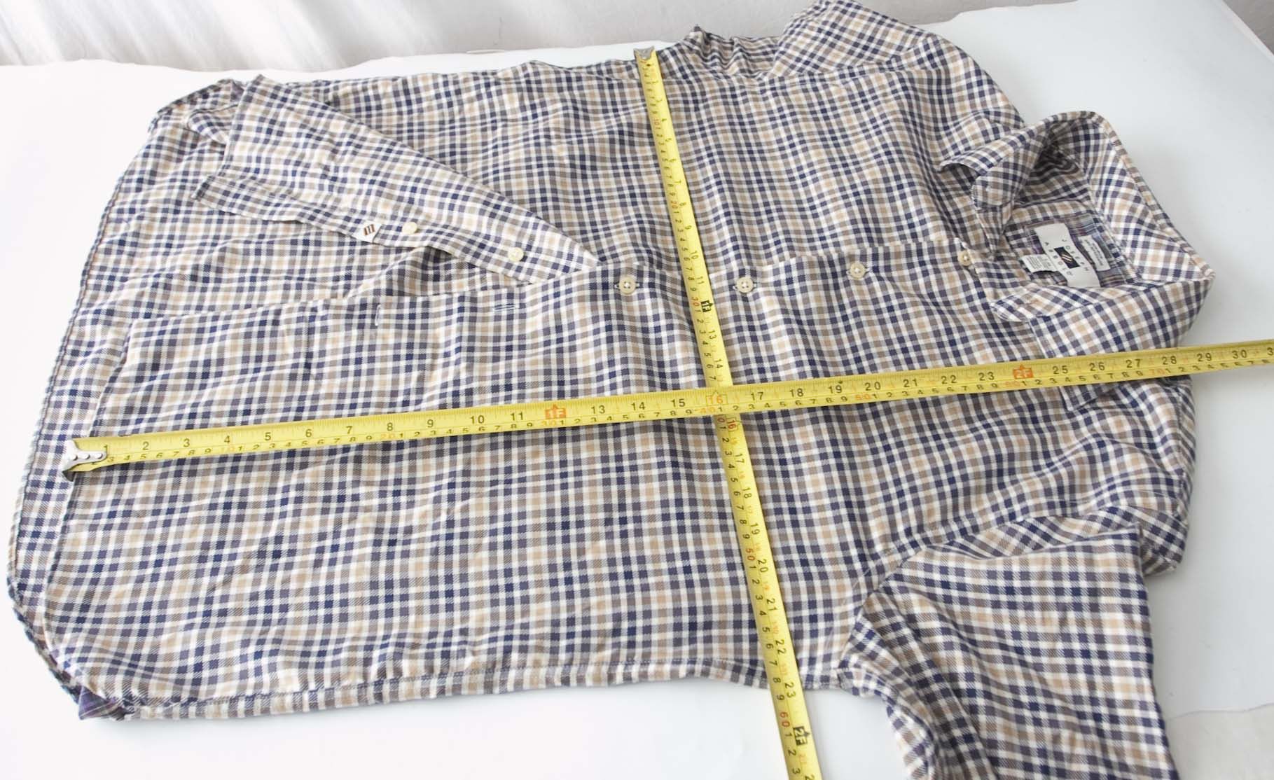 Joseph Abboud Joseph Abboud Shirt Flannel Size L Plaid Size US L / EU 52-54 / 3 - 3 Thumbnail