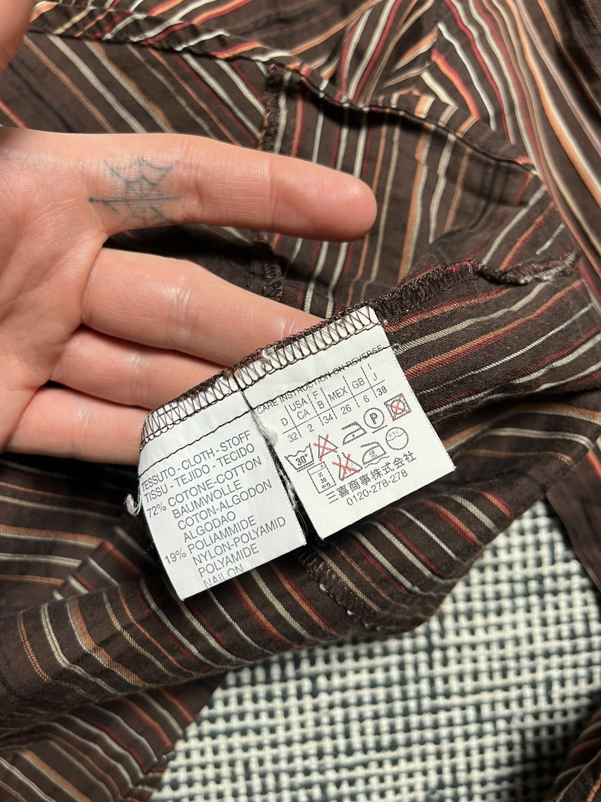 Designer × Marella Striped Marella vintage button up shirt Size XS / US 0-2 / IT 36-38 - 5 Thumbnail