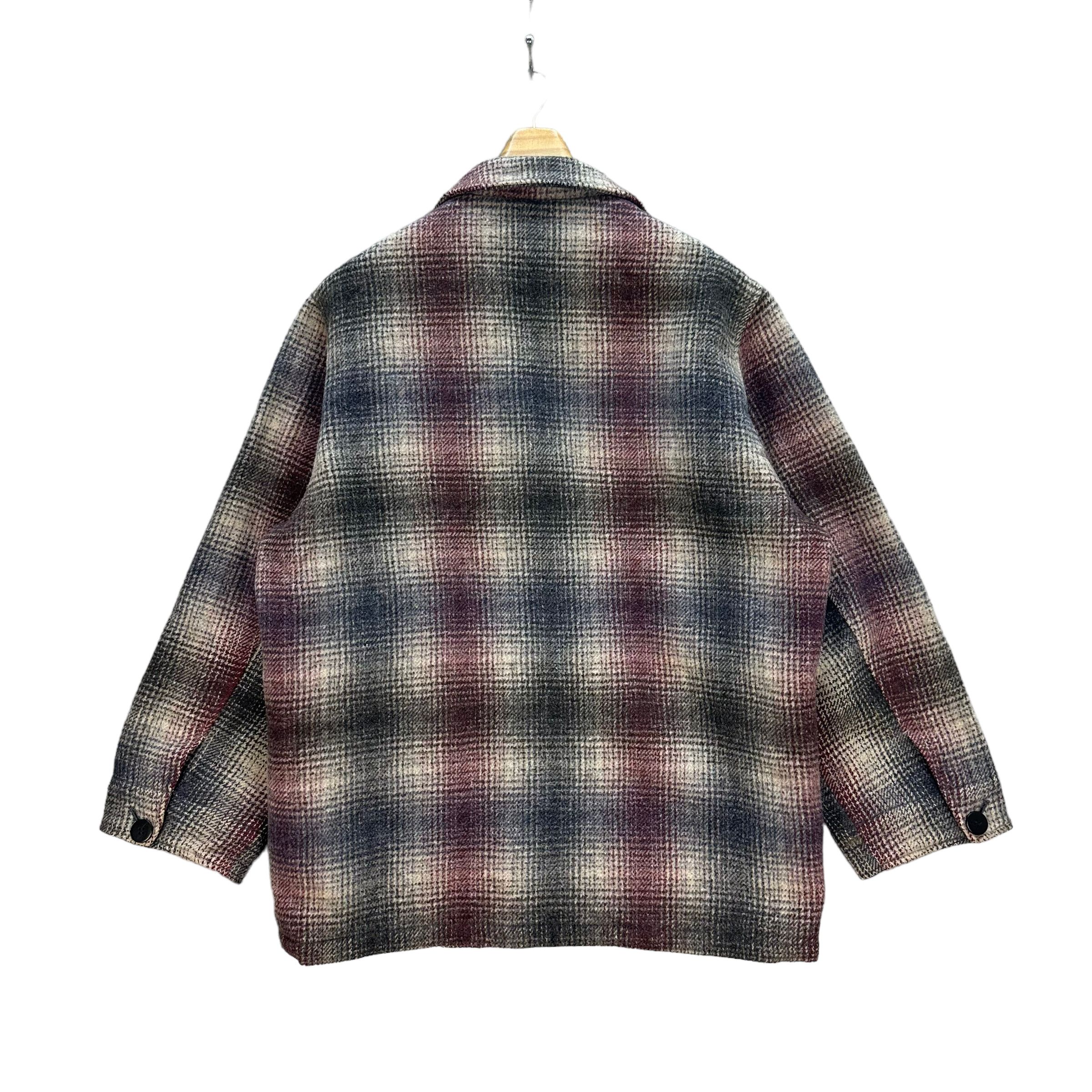 Vintage 90s MIKE BIRNIES HOMME IMAGE TARTAN FLANNEL JACKET #7877-187 Size US M / EU 48-50 / 2 - 10 Thumbnail