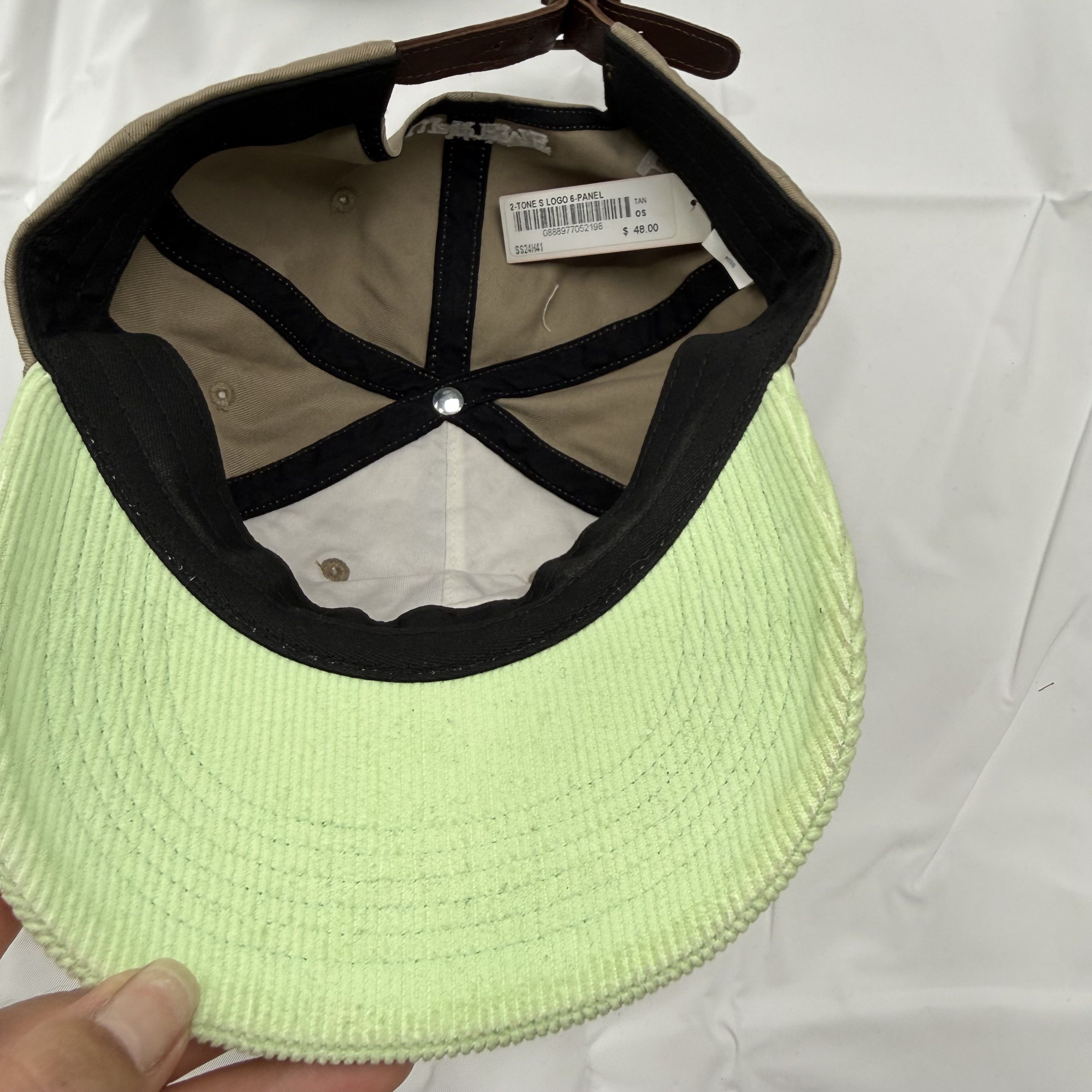 Supreme Supreme 2-Tone S Logo 6-Panel Hat Corduroy Brim Size ONE SIZE - 7 Thumbnail