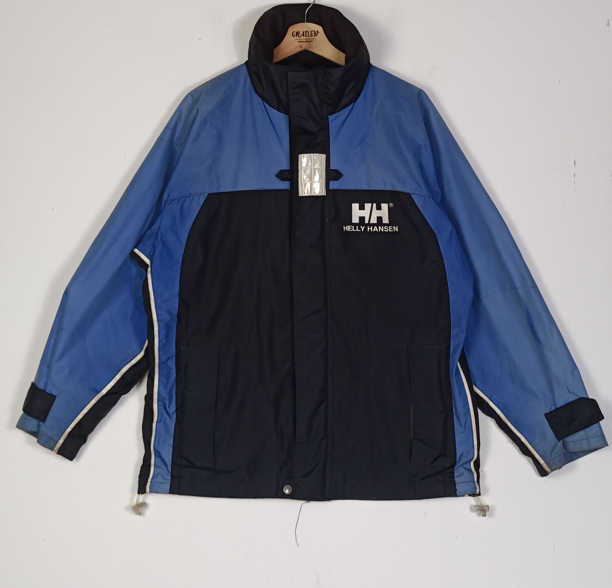 Helly Hansen × Japanese Brand Helly Hansen Waterproof Nylon Jacket Size US XL / EU 56 / 4 - 1 Thumbnail