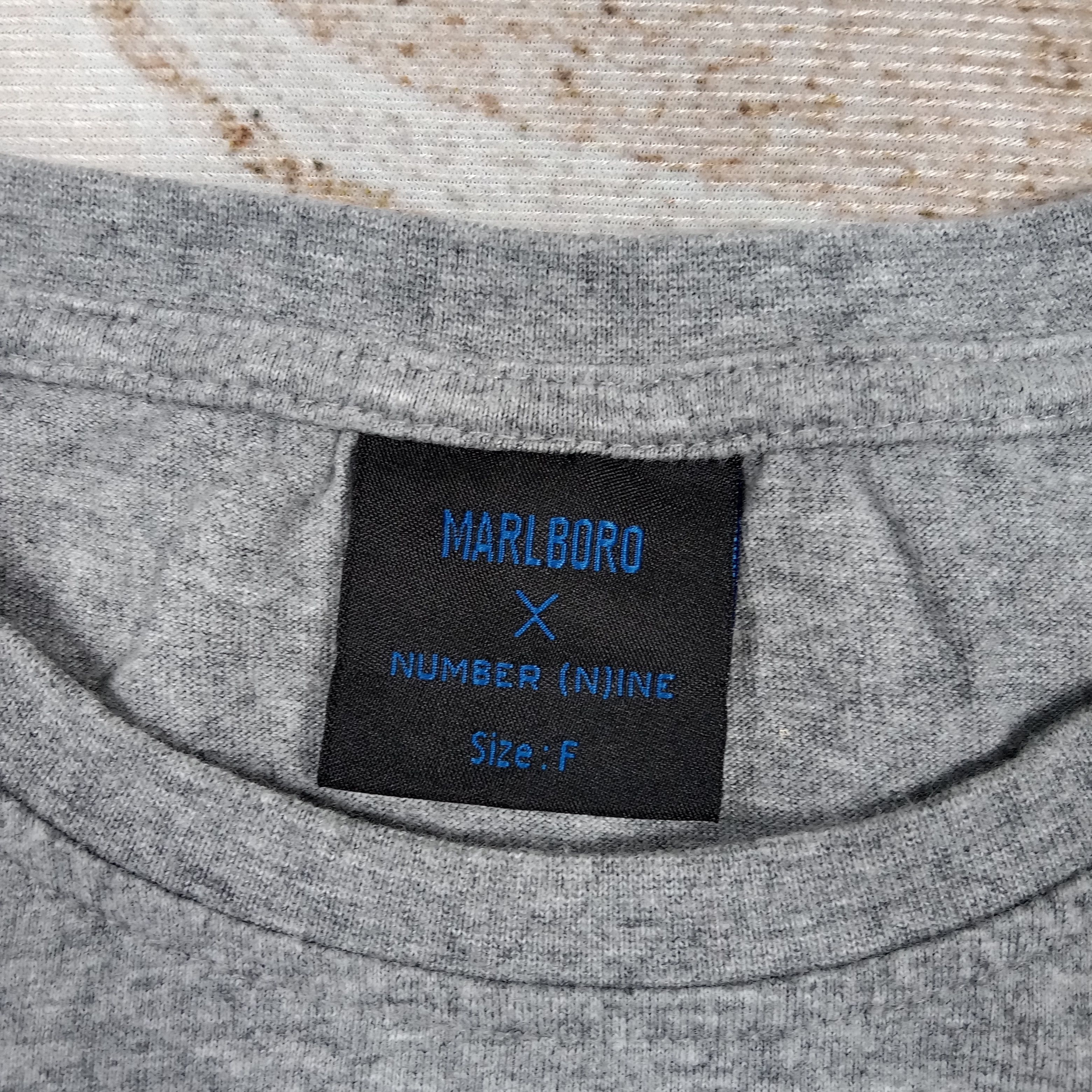 Number (N)ine Number Nine X Marlboro Japanese Full Moon Tshirt C285N12 Size US M / EU 48-50 / 2 - 3 Thumbnail
