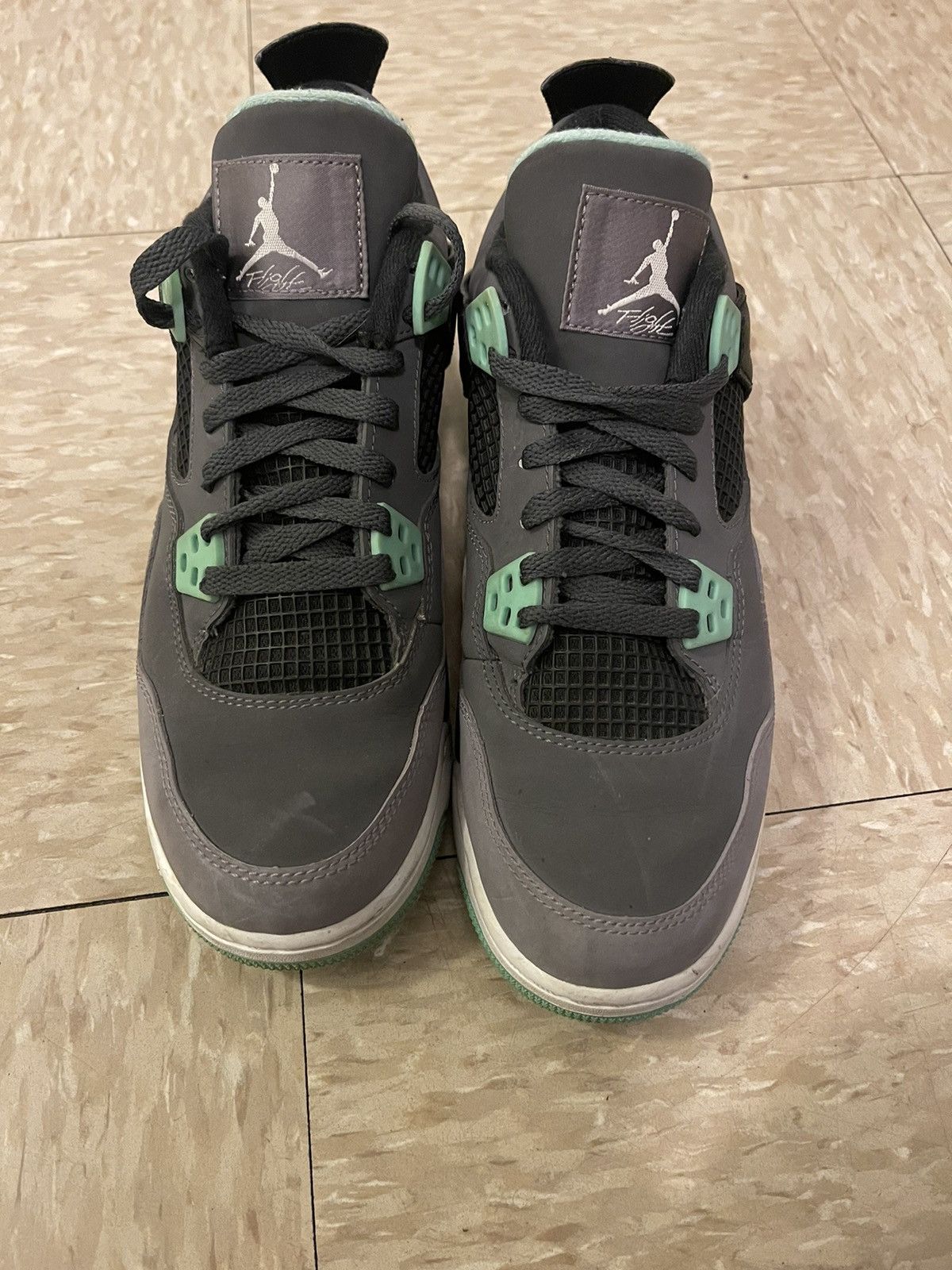 Jordan Brand Green glow 4s Size US 6.5 / EU 39-40 - 3 Thumbnail