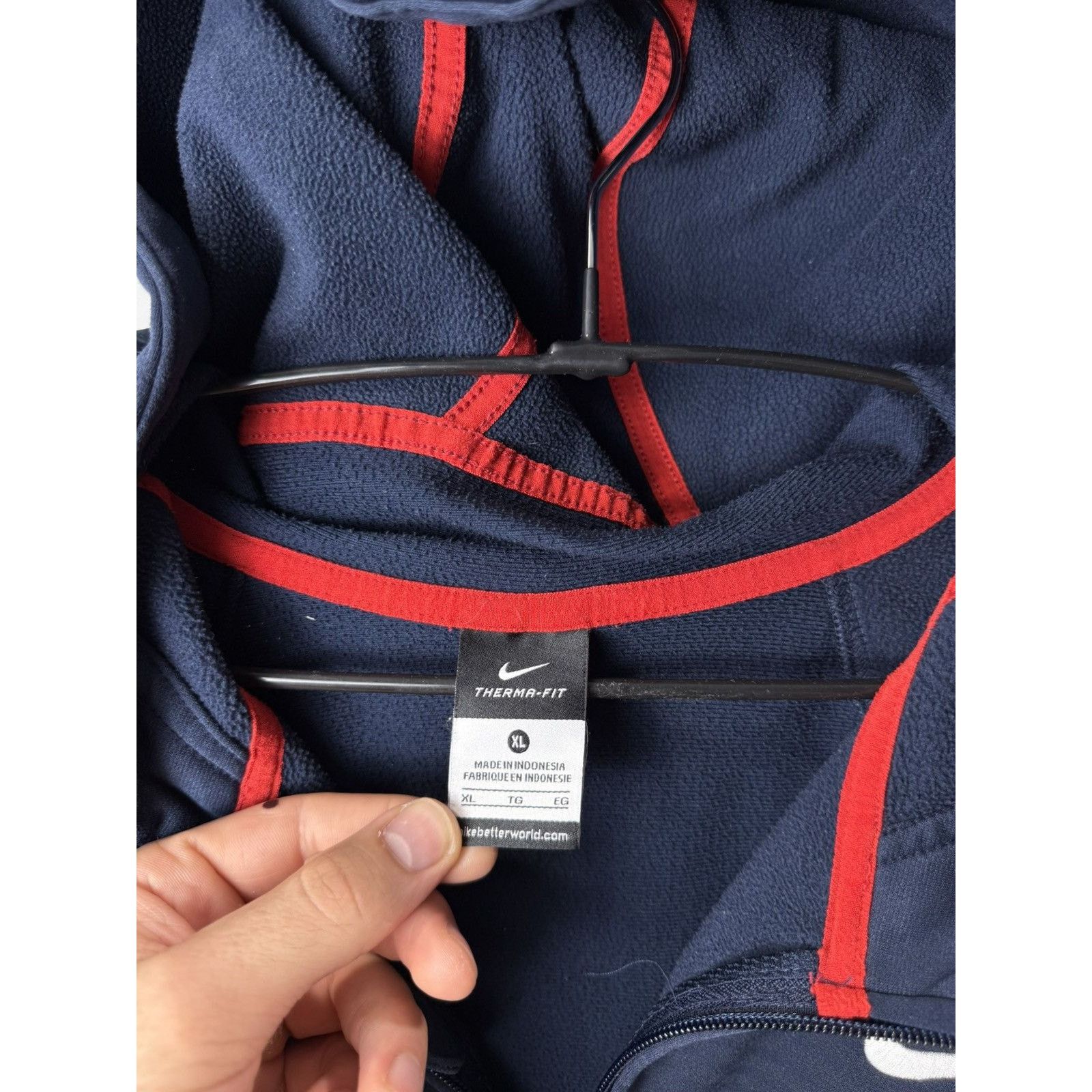 Nike Nike USA United States Of America National Team Hoodie Size US XL / EU 56 / 4 - 5 Thumbnail