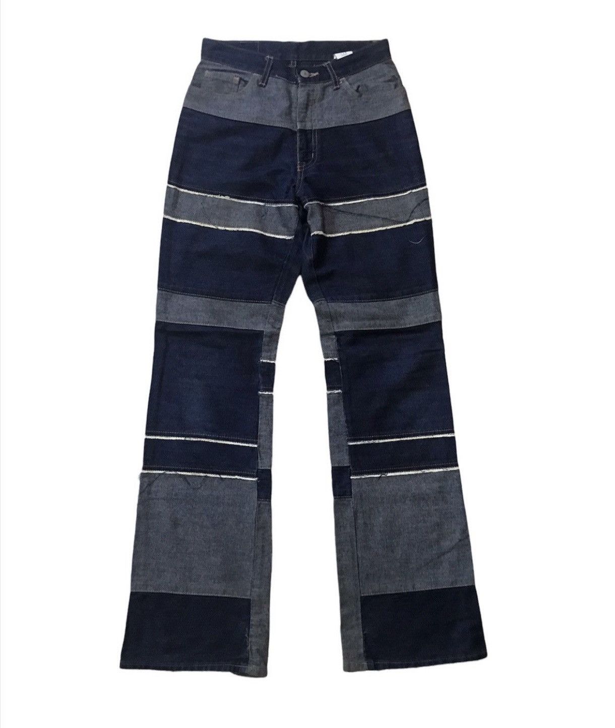 Hysteric Glamour 💥Flare Japanese Patchwork Hagi Denim Size 26" / US 2 / IT 38 - 1 Thumbnail