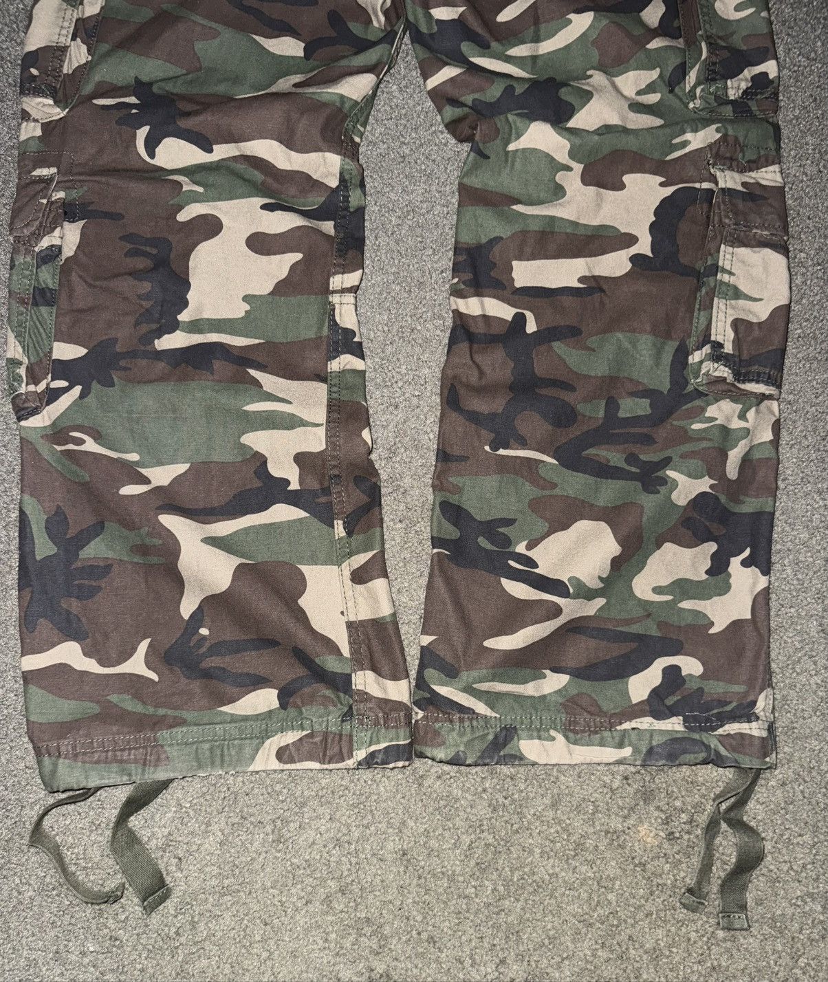 Grailed BRANDIT PURE VINTAGE TROUSERS (WOODLAND) Size: Medium Size US 32 / EU 48 - 11 Thumbnail
