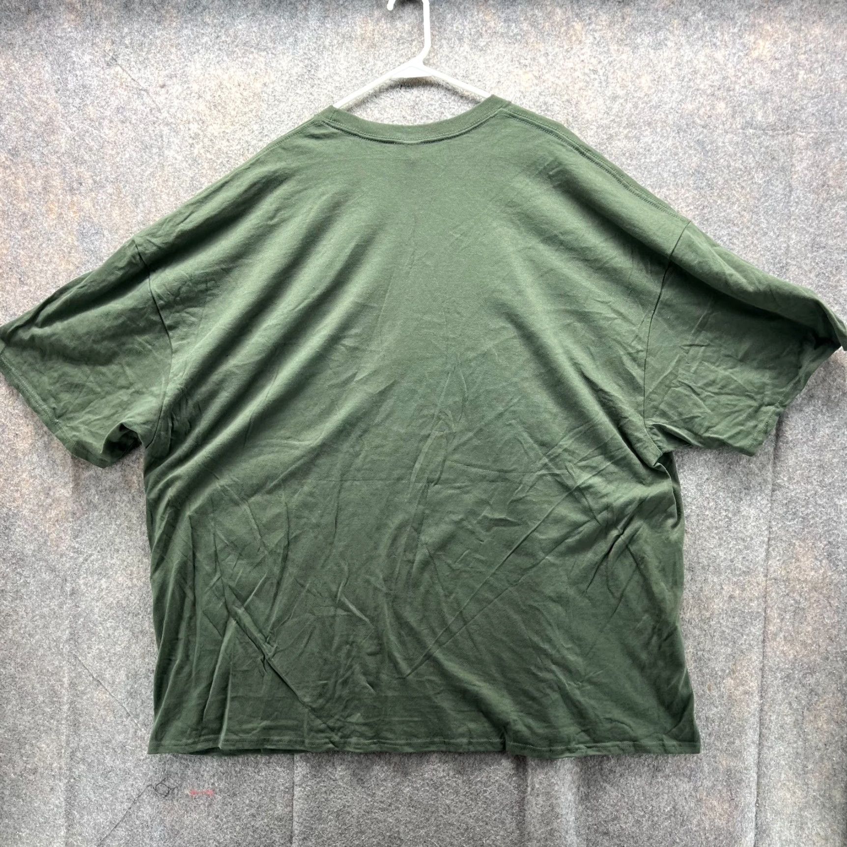 Harley Davidson Harley-Davidson Shirt Men 5XL Olive Green Crewneck Cotton T-Shirt Motorcycle Logo Short Sleeve, Vintage No, Size 5XL, Green, Mens Size US XXL / EU 58 / 5 - 2 Thumbnail