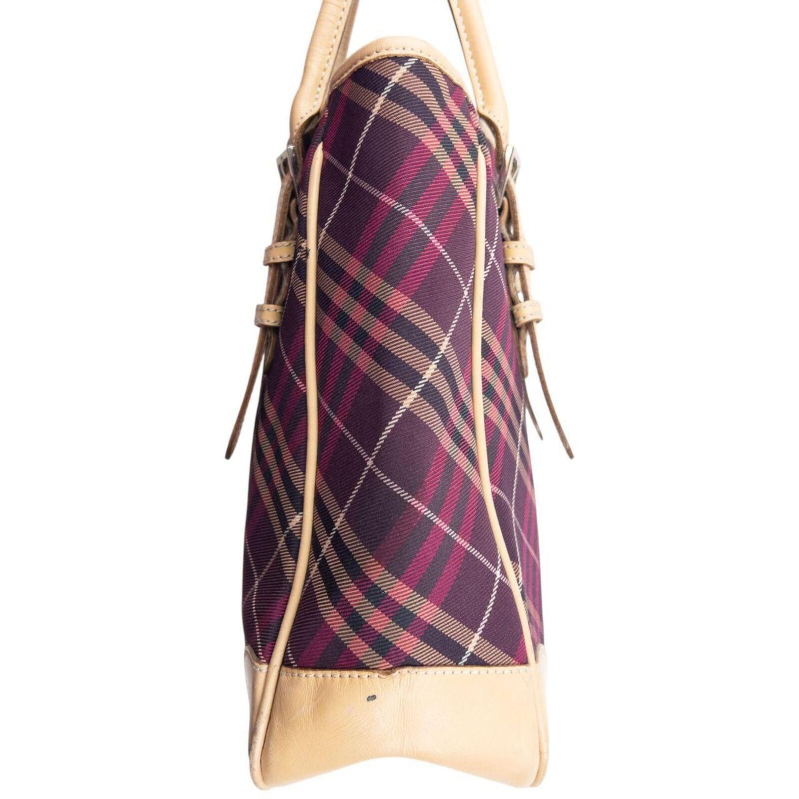 Burberry Vintage 2000s Burberry Blue Label Nova Check Shoulder Bag Size ONE SIZE - 4 Thumbnail
