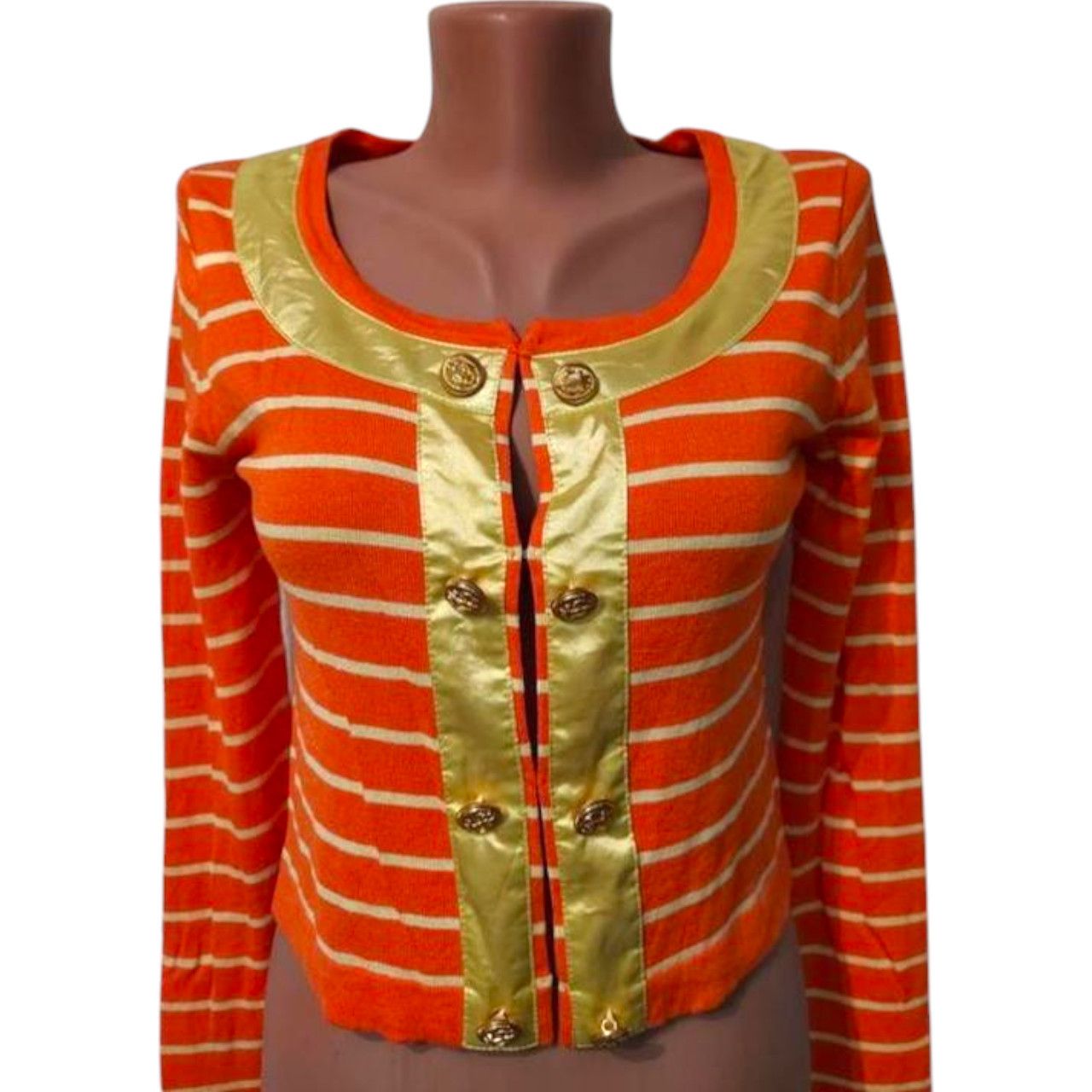 Other orange cardigan sz s new condition Size S / US 4 / IT 40 - 1 Thumbnail