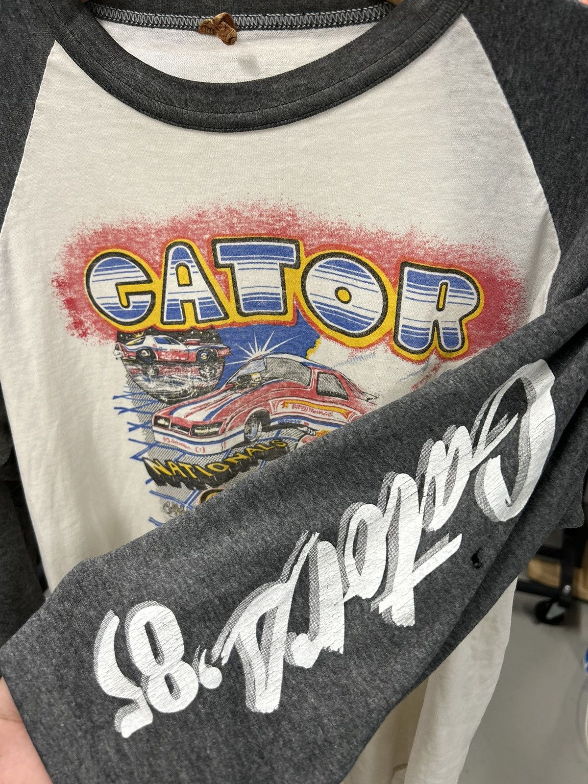 Vintage 80s Gatornationals longsleeve shirt 3/4 sleeve Size US M / EU 48-50 / 2 - 4 Thumbnail