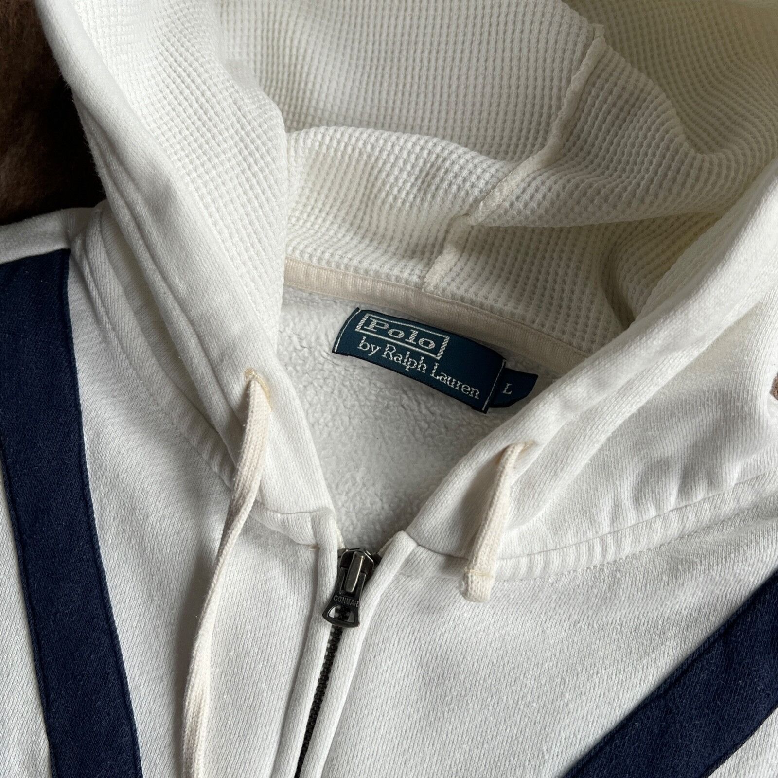 Polo Ralph Lauren Polo Ralph Lauren Vintage Cotton Full Zip Hoodie 8959AC Size US L / EU 52-54 / 3 - 4 Thumbnail