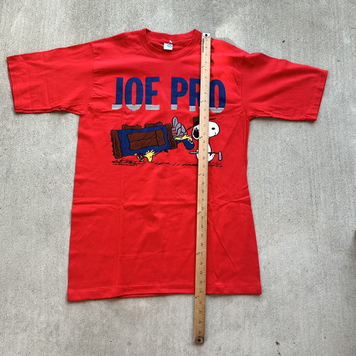Peanuts Vintage Snoopy Joe Pro T Shirt 80s Single Stitch Funny Size US L / EU 52-54 / 3 - 7 Thumbnail
