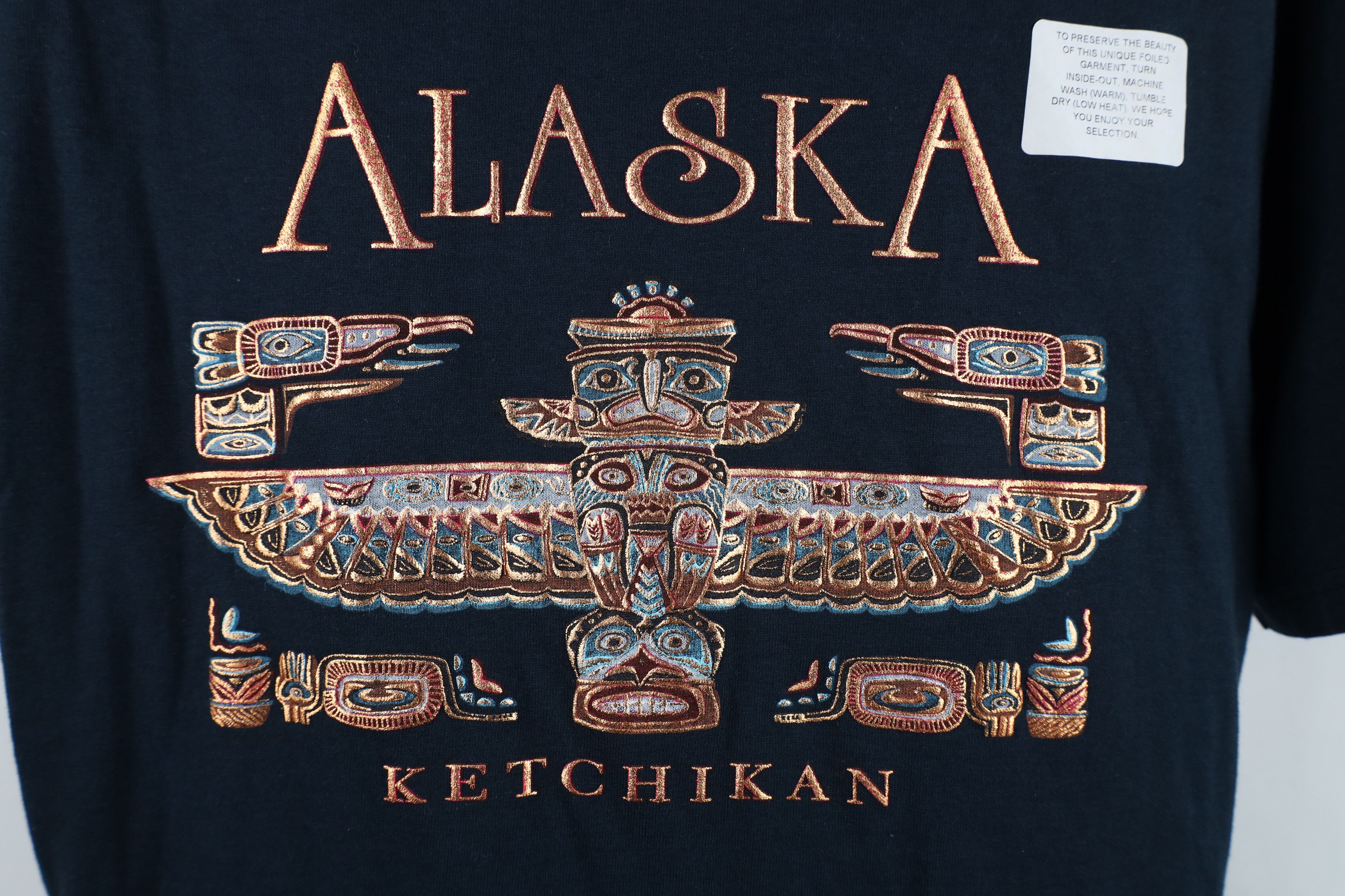 Vintage Deadstock Vintage Y2K Streetwear Alaska Ketchikan T-Shirt Size US M / EU 48-50 / 2 - 4 Thumbnail