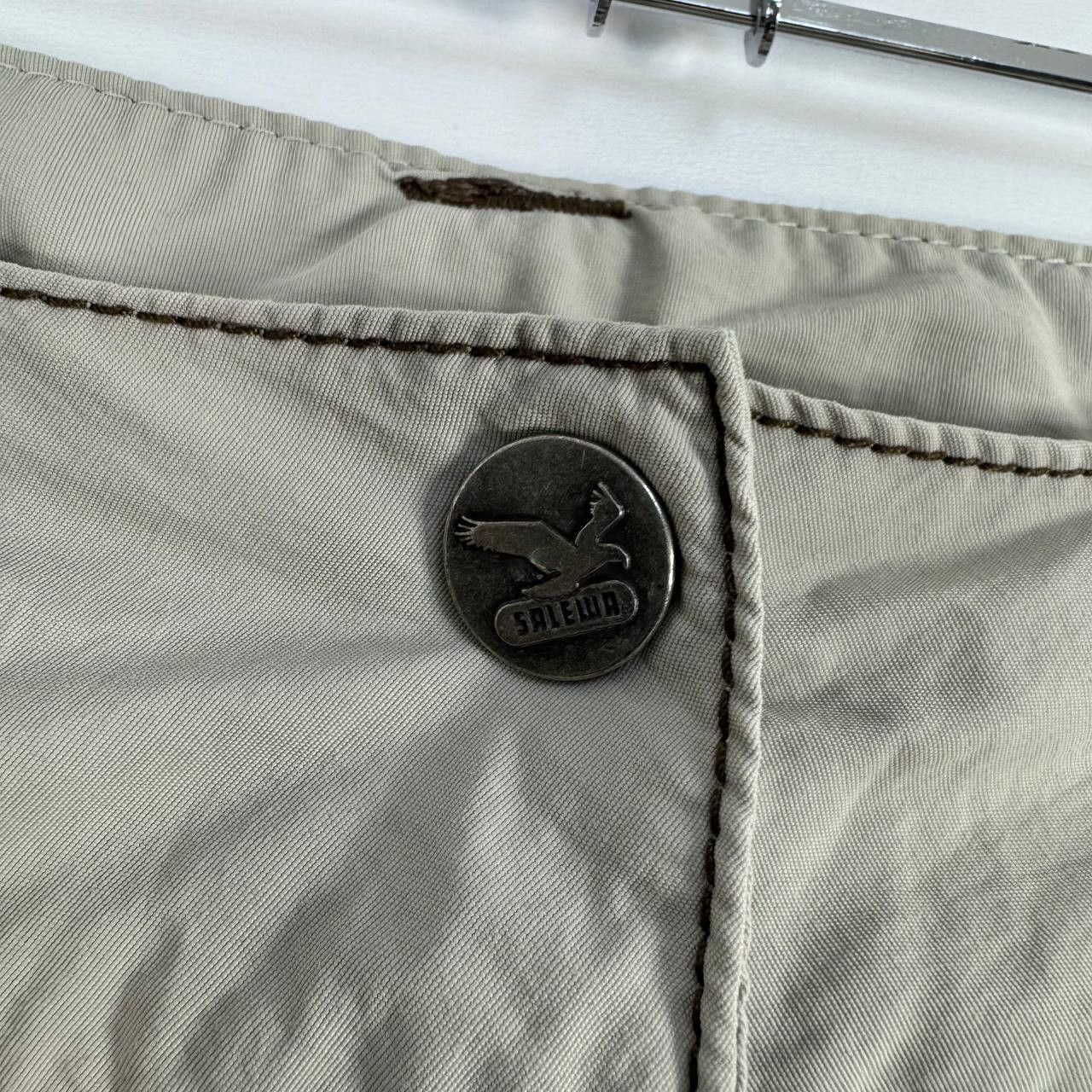 SALEWA Salewa Convertible Hiking Pants Beige Women’s UK10 / M Size 32" / US 10 / IT 46 - 6 Thumbnail