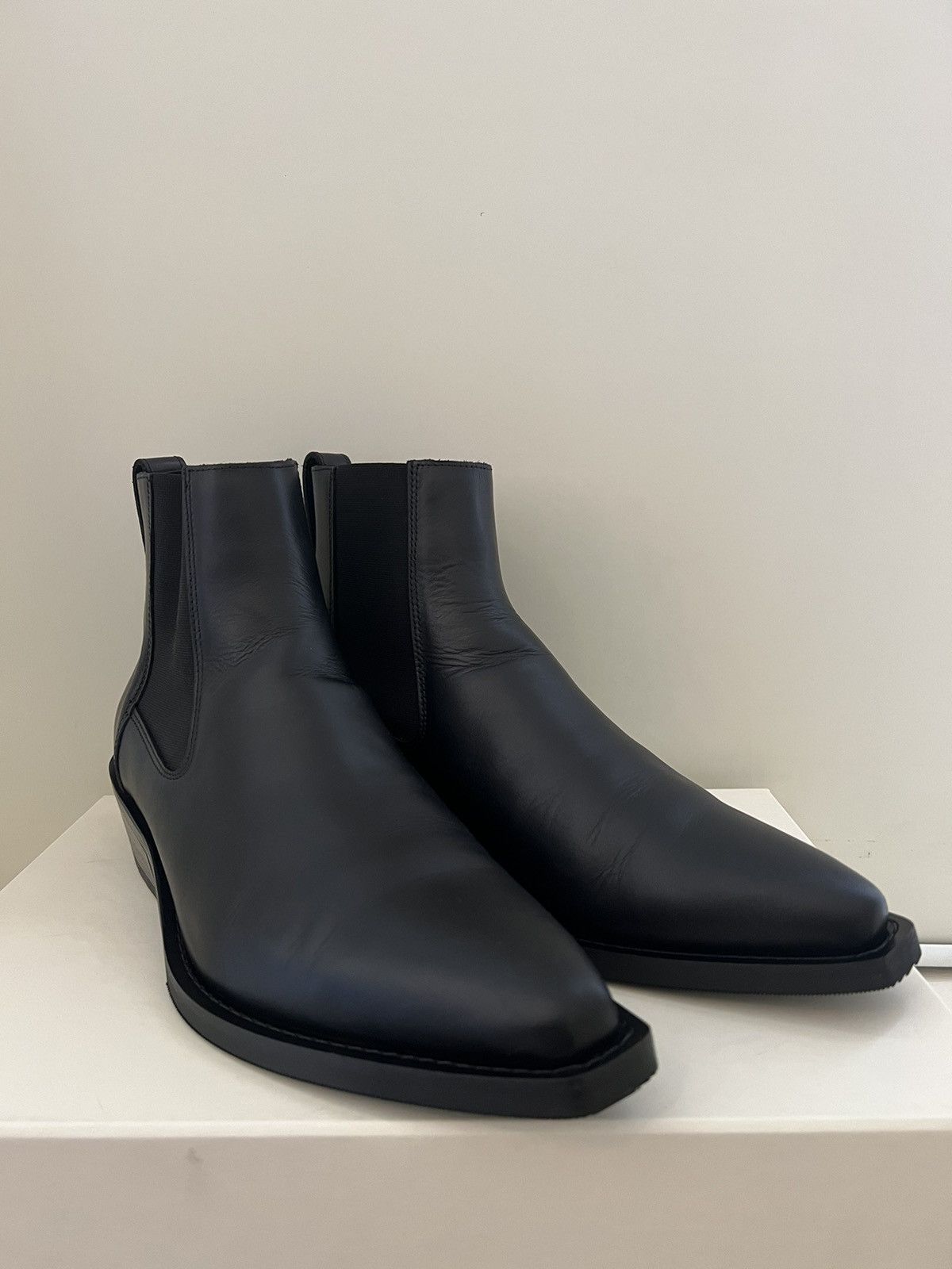 Our Legacy Our Legacy Cyphre Boot Infinite Black Leather