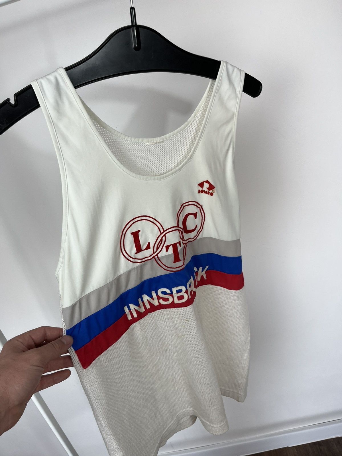 Other Vintage Rombo Innsbruck LTC Tank Top Olympic Sports Jersey Size S / US 4 / IT 40 - 10 Thumbnail