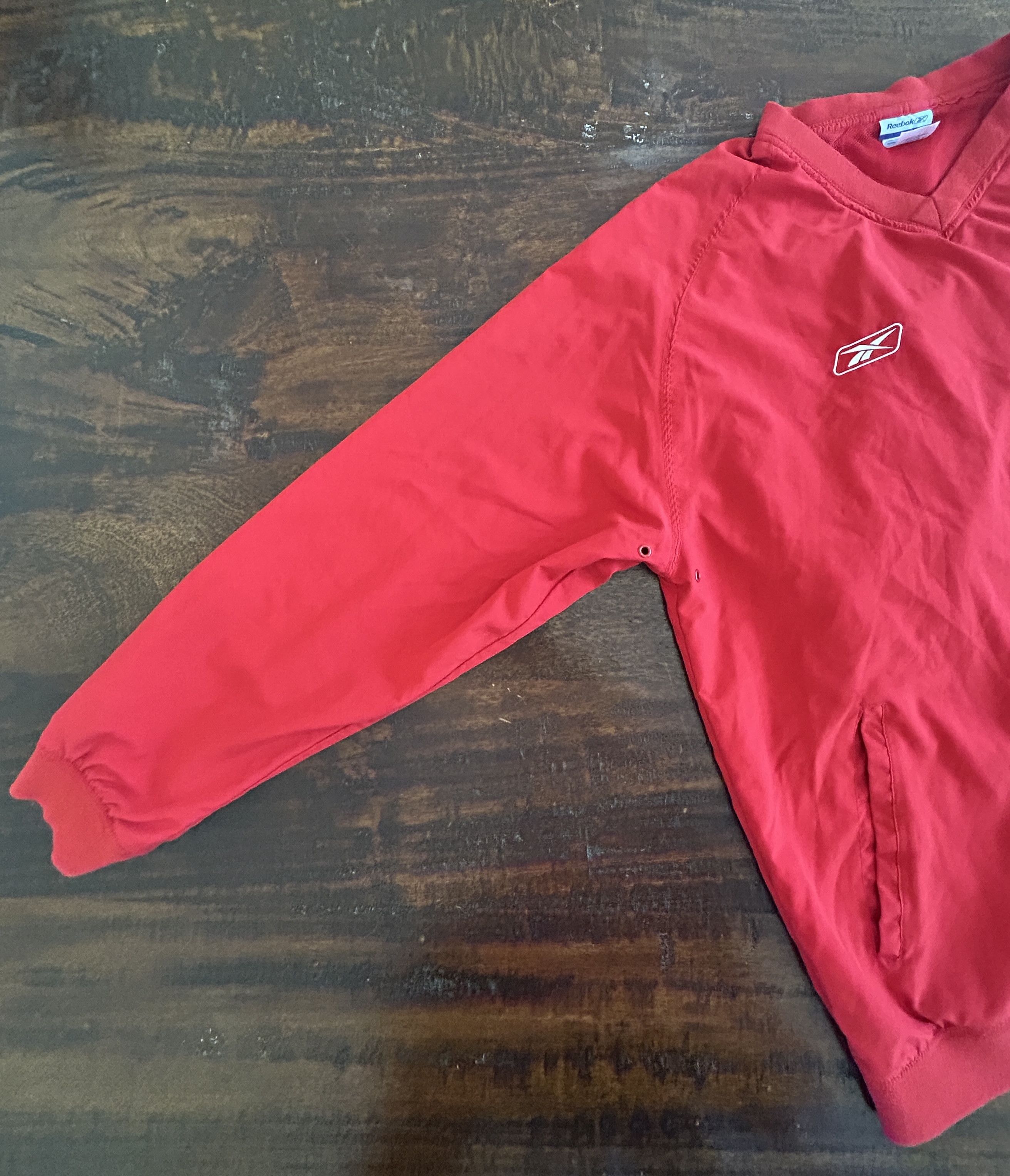 Reebok Vintage 90s Reebok Pullover Windbreaker Jacket Size US L / EU 52-54 / 3 - 5 Thumbnail