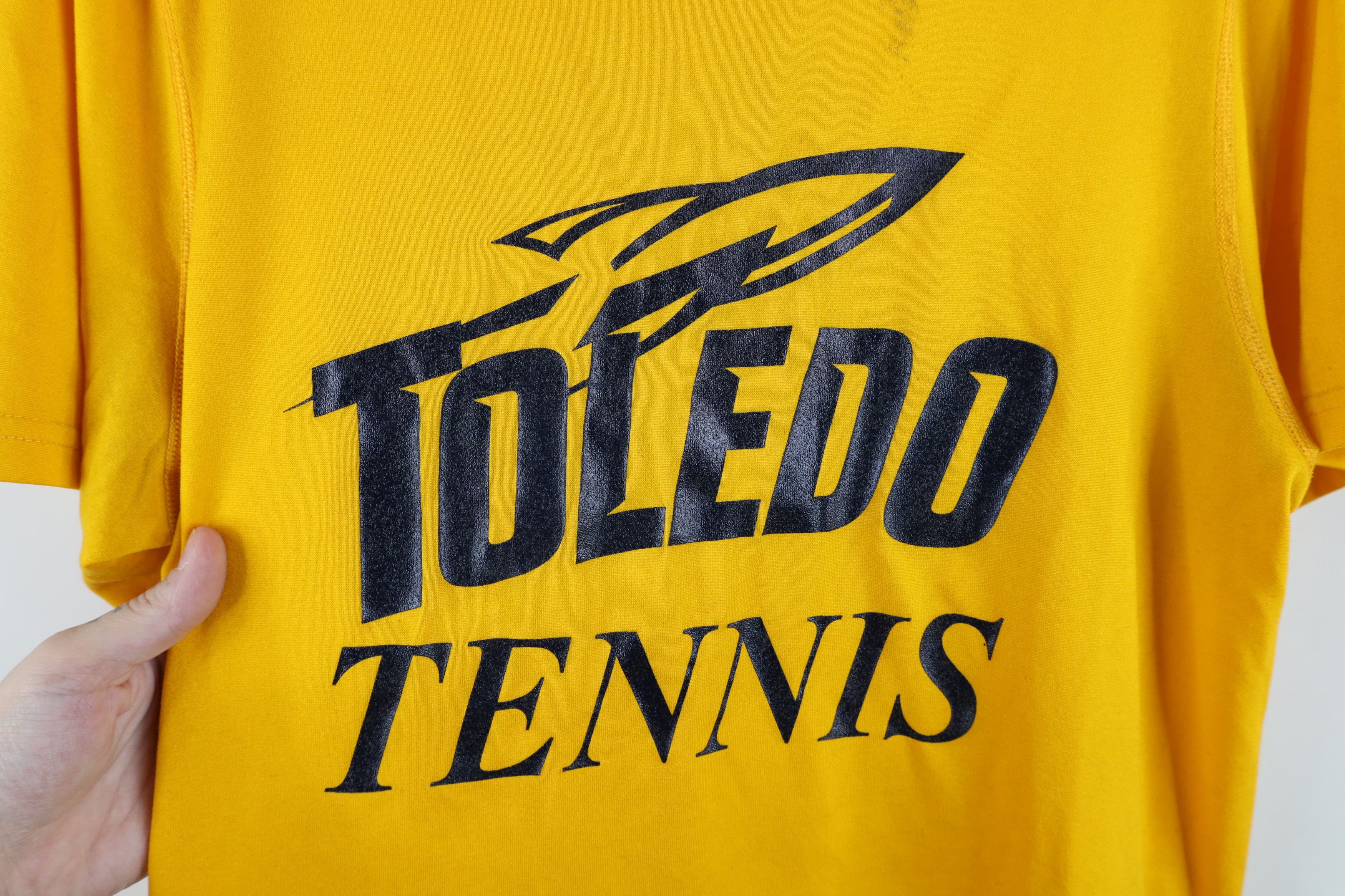 Nike Nike University of Toledo Tennis Short Sleeve T-Shirt Size US S / EU 44-46 / 1 - 5 Thumbnail