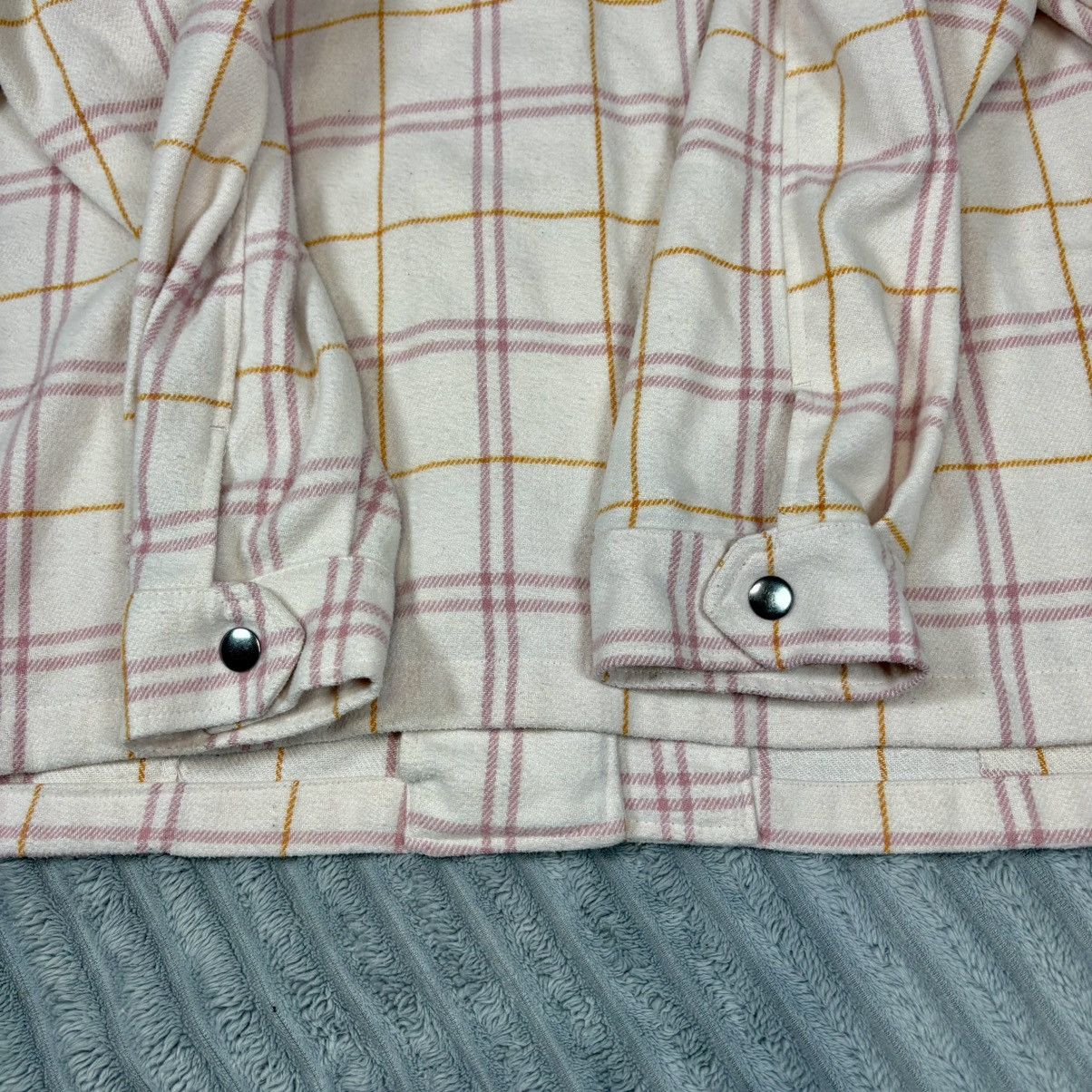 Other HFX women's long sleeve cozy plaid shacket shirt jacket XL Size XL / US 12-14 / IT 48-50 - 11 Thumbnail