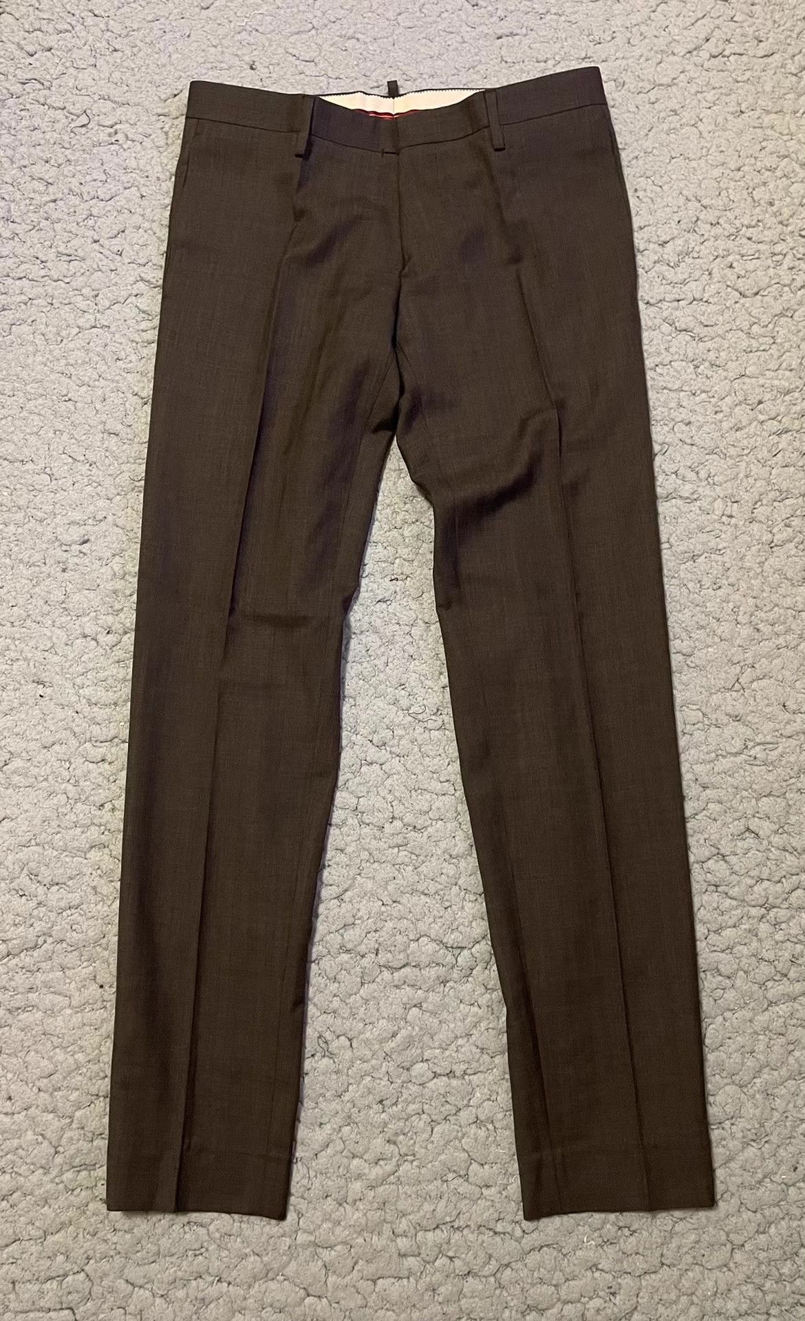 Dsquared2 Dsquared2 (D2) Dark Grey Wool Suit Set, Size 46R - 3 Thumbnail