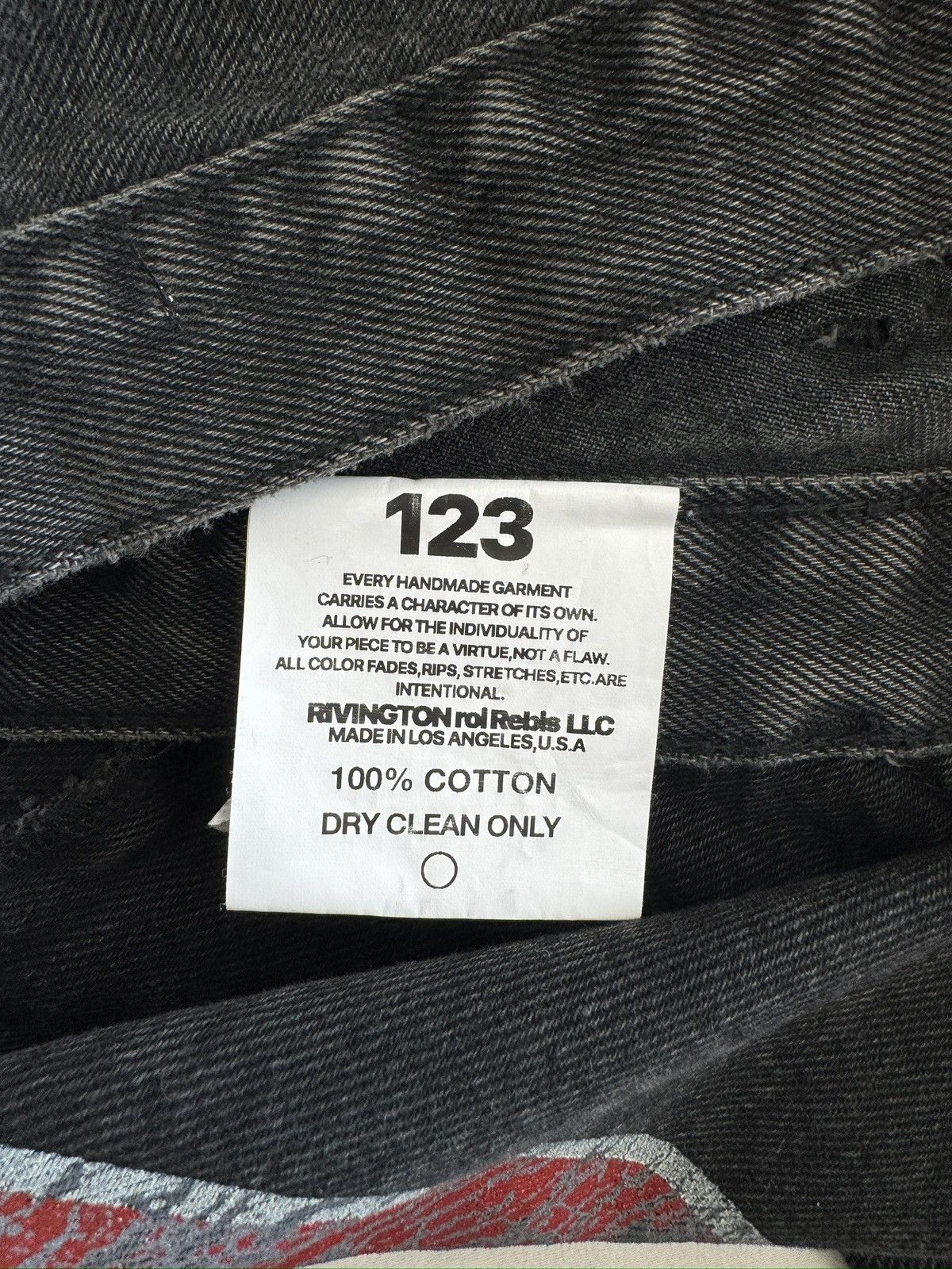RRR-123 Rivington Roi Boi He Rose 3 Double Layer Pant Size US 36 / EU 52 - 10 Thumbnail