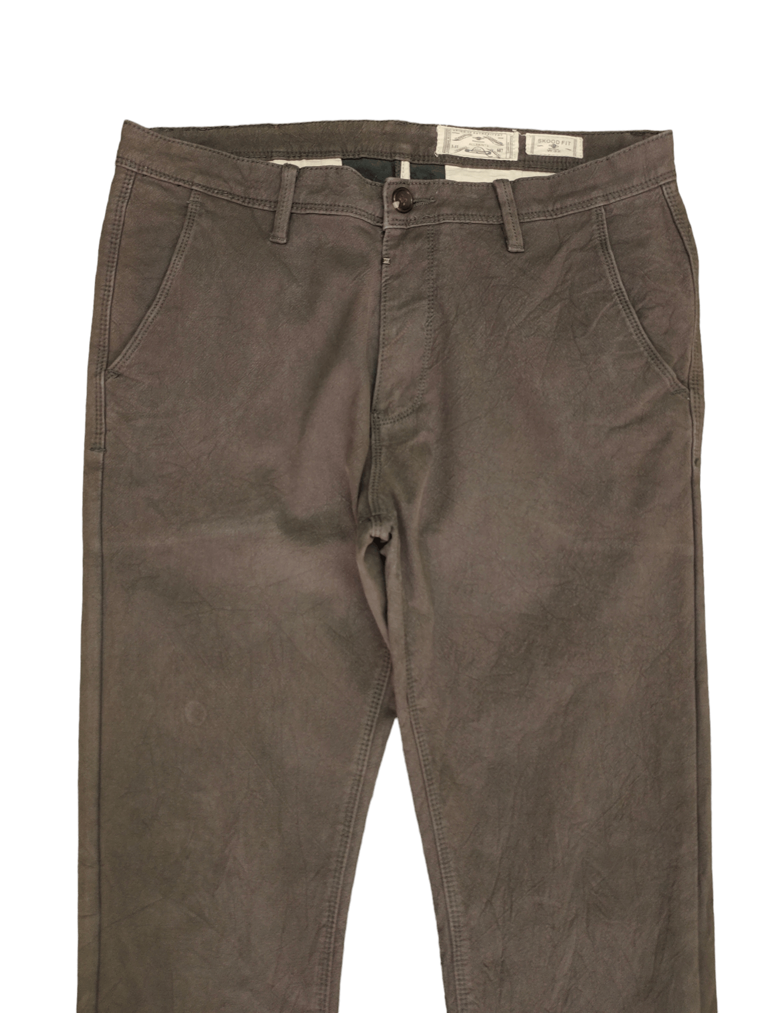 Allsaints All Saint Narrow Skood Fit Trouser Pants Size US 32 / EU 48 - 2 Thumbnail