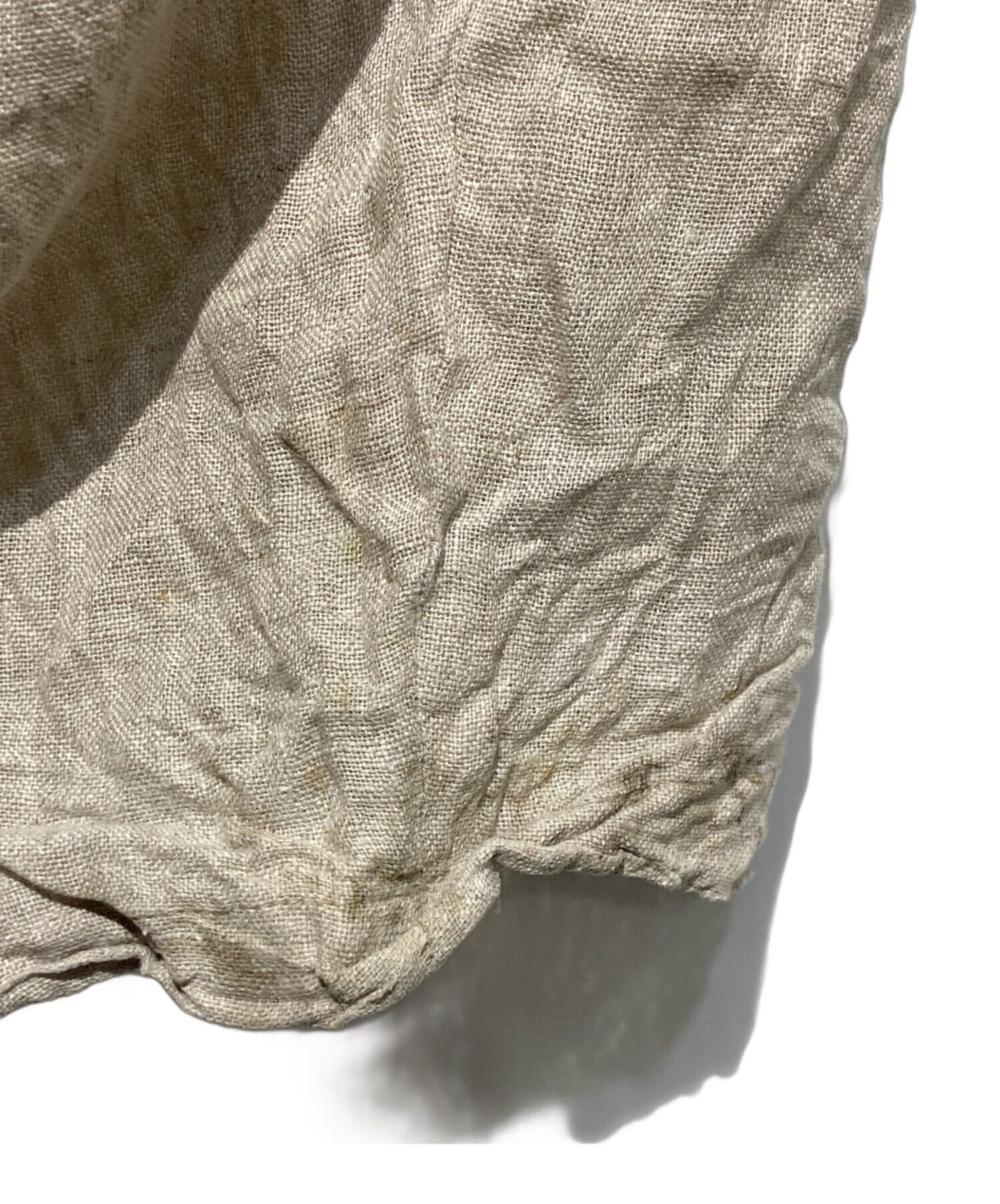 Yohji Yamamoto Yohji Yamamoto S'yte Linen Tweed Pleated Tapered Pants Size US 41 - 3 Thumbnail