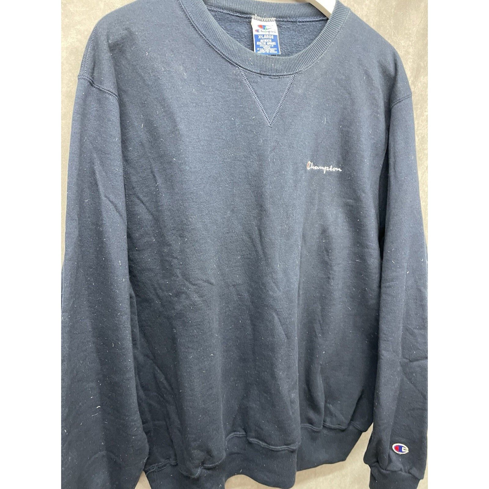 Champion VINTAGE 80s 90s CHAMPION CREWNECK SWEATSHIRT SZ MENS XL NAVY Size US XL / EU 56 / 4 - 5 Thumbnail