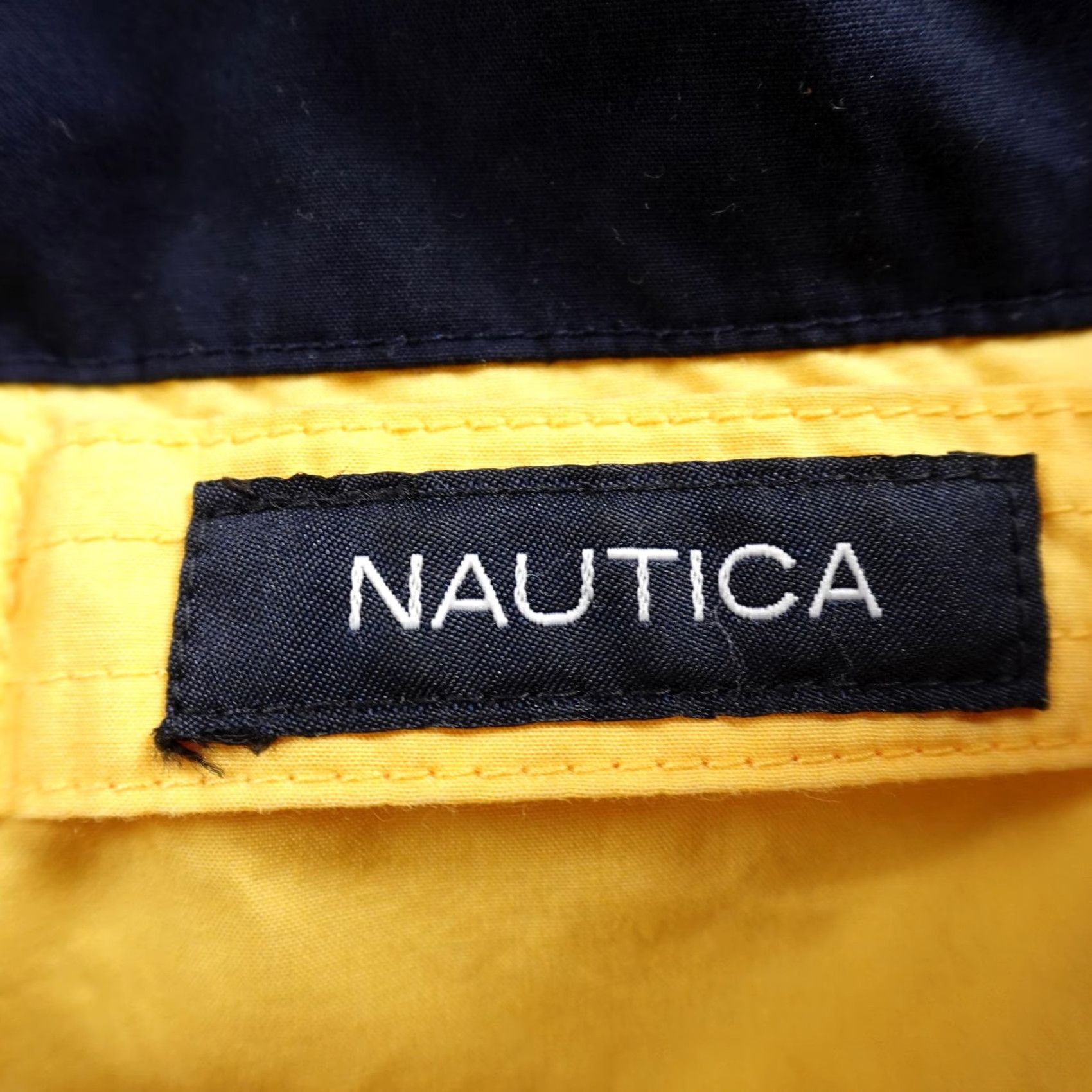 Nautica Nautica Jacket Mens XL White Blue Sailing Colorblock Zip Windbreaker Bomber Coat Size US XL / EU 56 / 4 - 6 Thumbnail