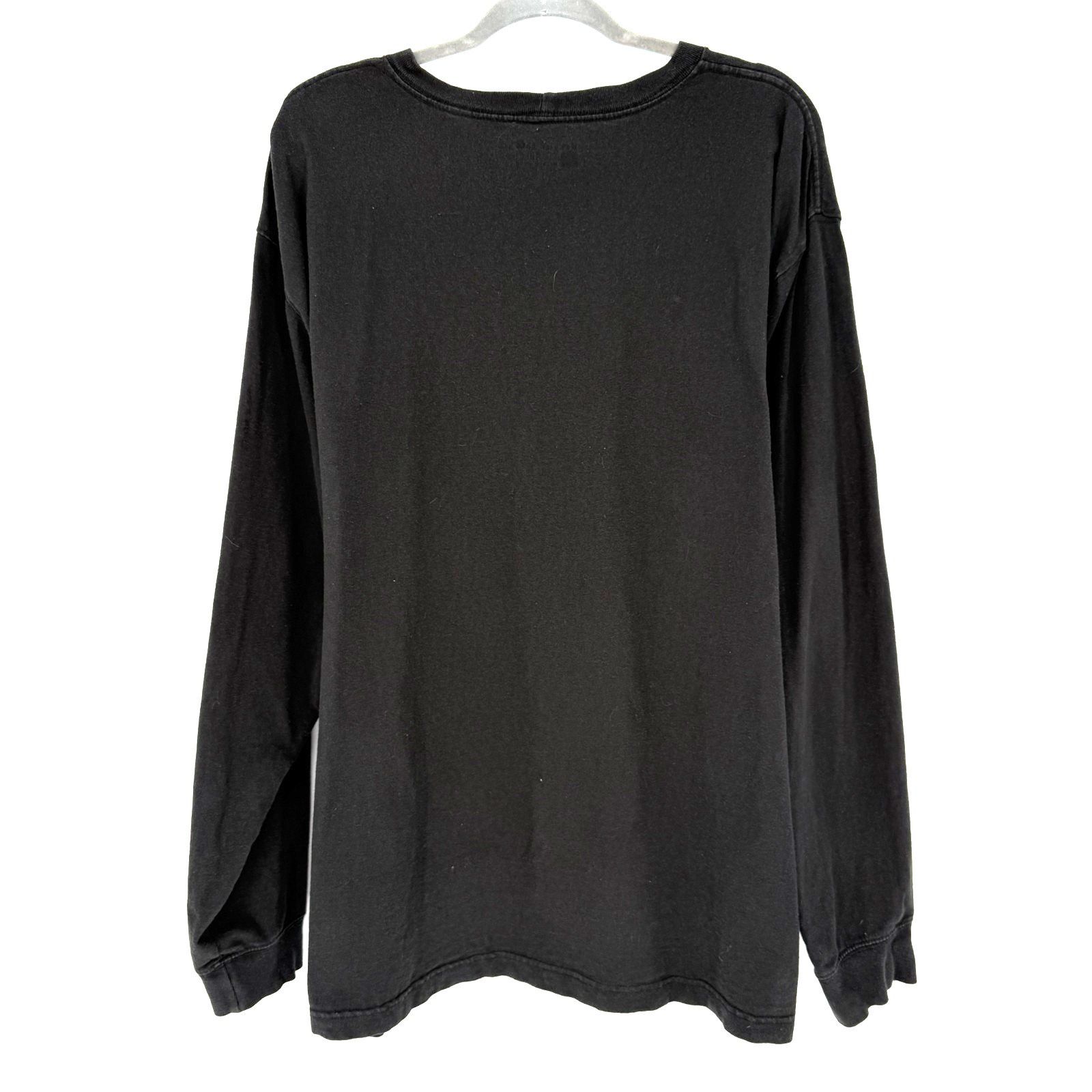 Carhartt Carhartt Long Sleeve Crewneck Tee Black Loose Fit Logo Sleev Size US XL / EU 56 / 4 - 5 Thumbnail