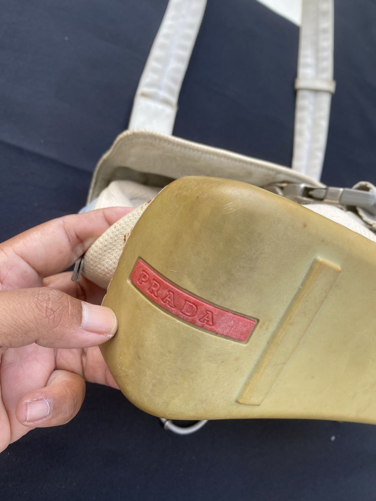 Prada Rare Vintage Prada Sling Bag Size ONE SIZE - 4 Thumbnail
