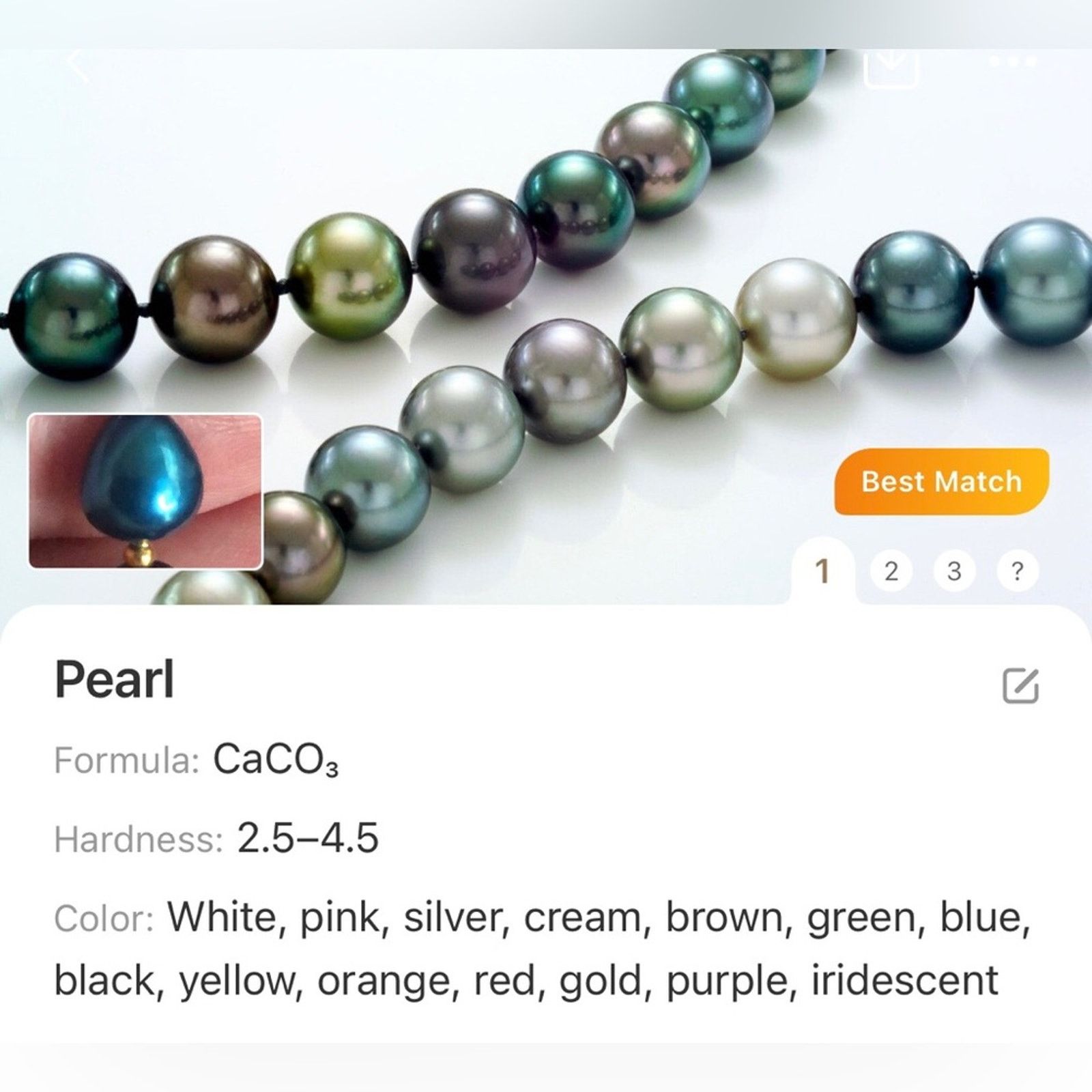 Handmade Handcrafted repurpose peacock freshwater Pearl necklace Size ONE SIZE - 11 Thumbnail